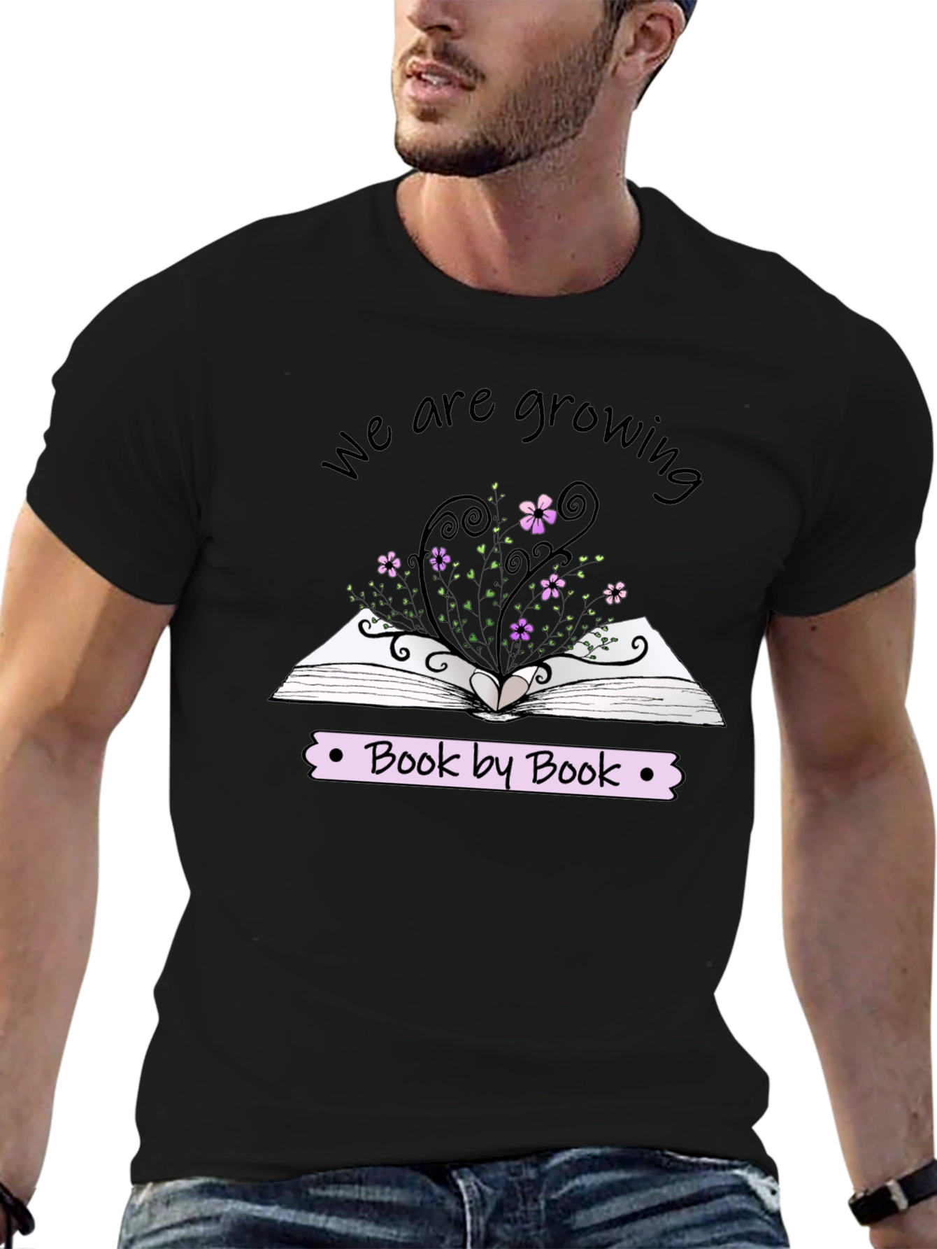 Black Book by Book Growing Tee view 6