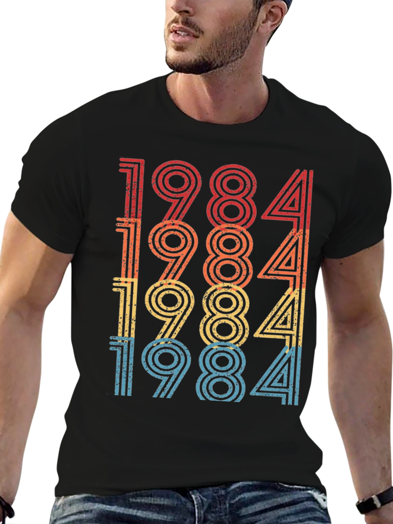 Retro 1984 Birthday T-Shirt - 6