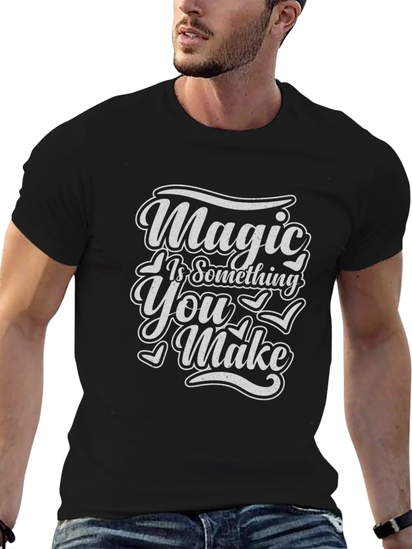 Black Magic Is Something You Make T-Shirt view 6