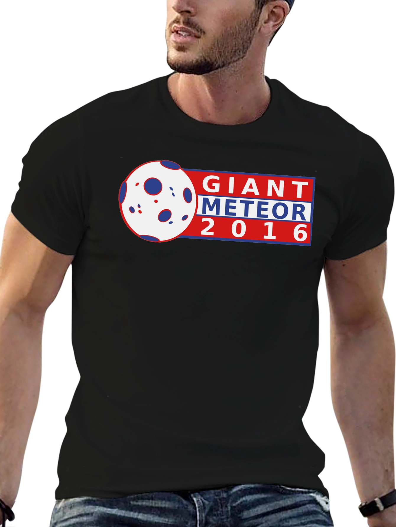 Black Giant Meteor 2016 Graphic Tee view 6