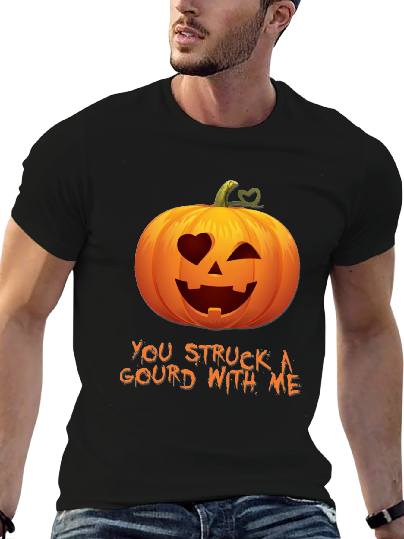 You Struck A Gourd With Me - Funny Halloween Tee - 6