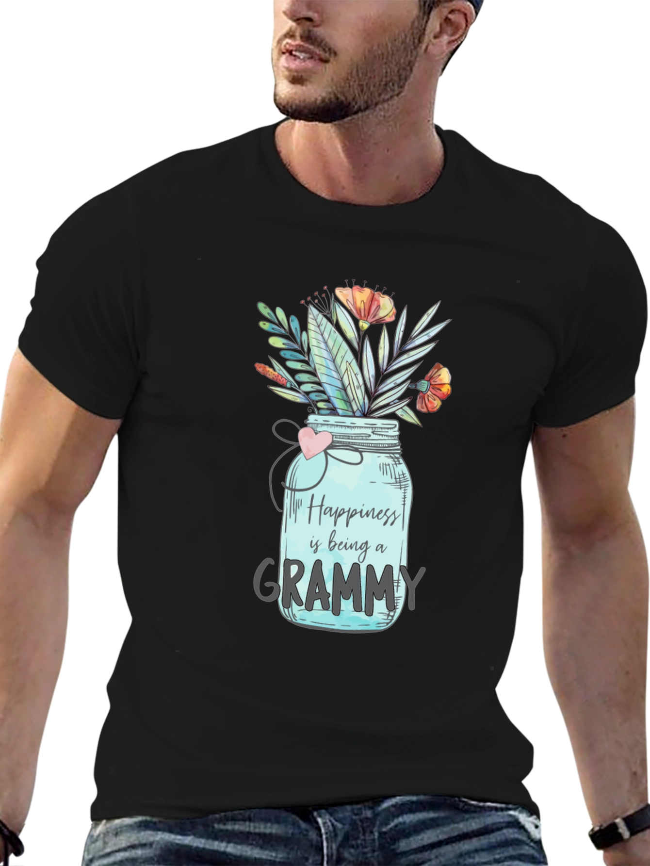 Black Happiness is Being a Grammy T-Shirt view 6