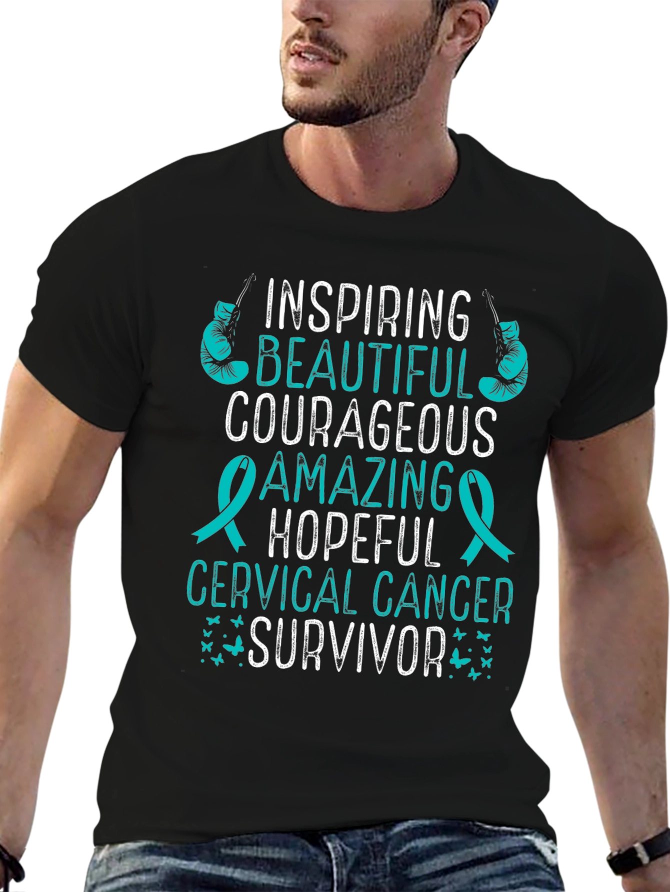 Inspiring Cervical Cancer Survivor Tee - 6