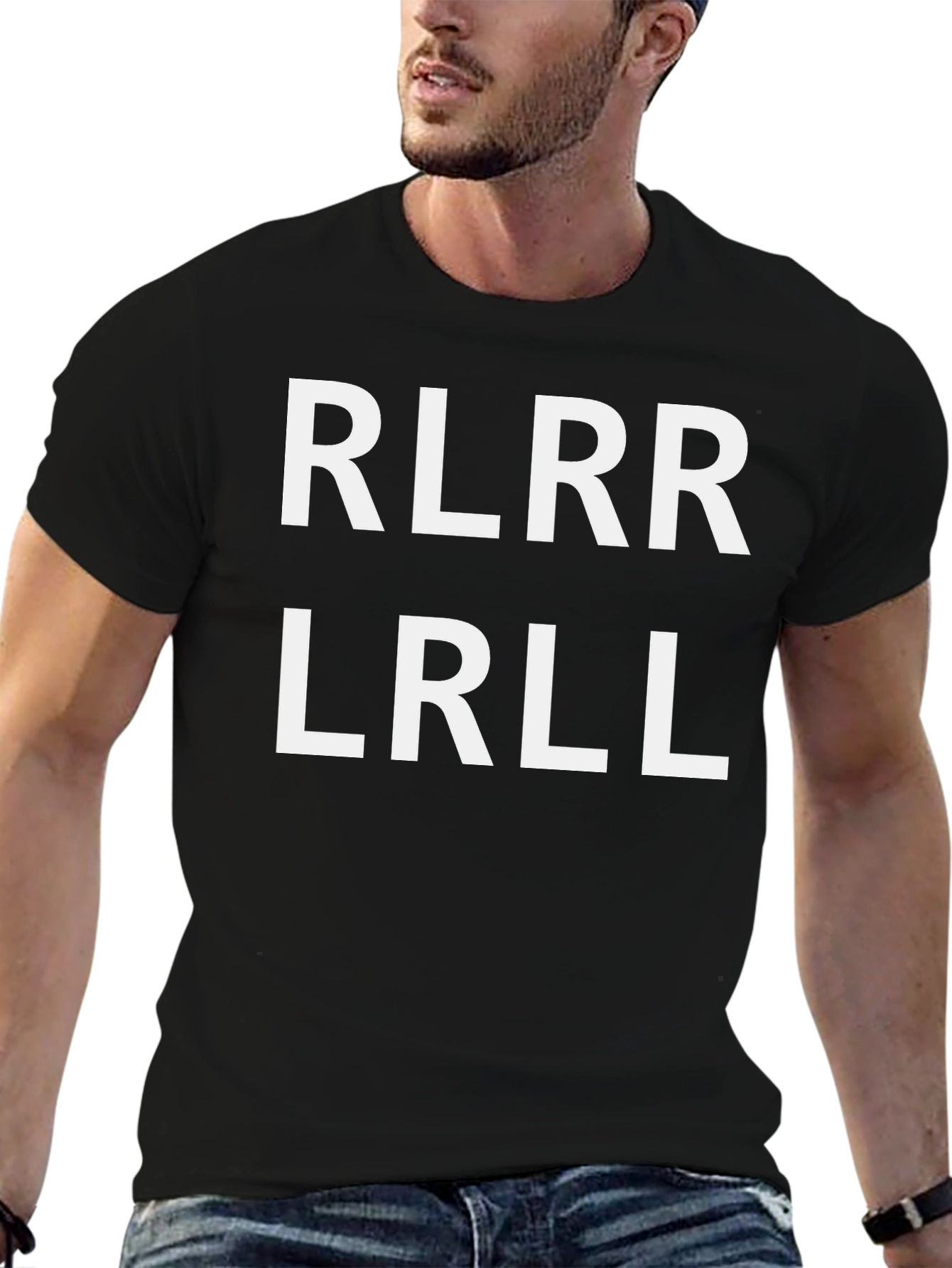 Black RLRR LRRLL T-Shirt - Band Practice view 6
