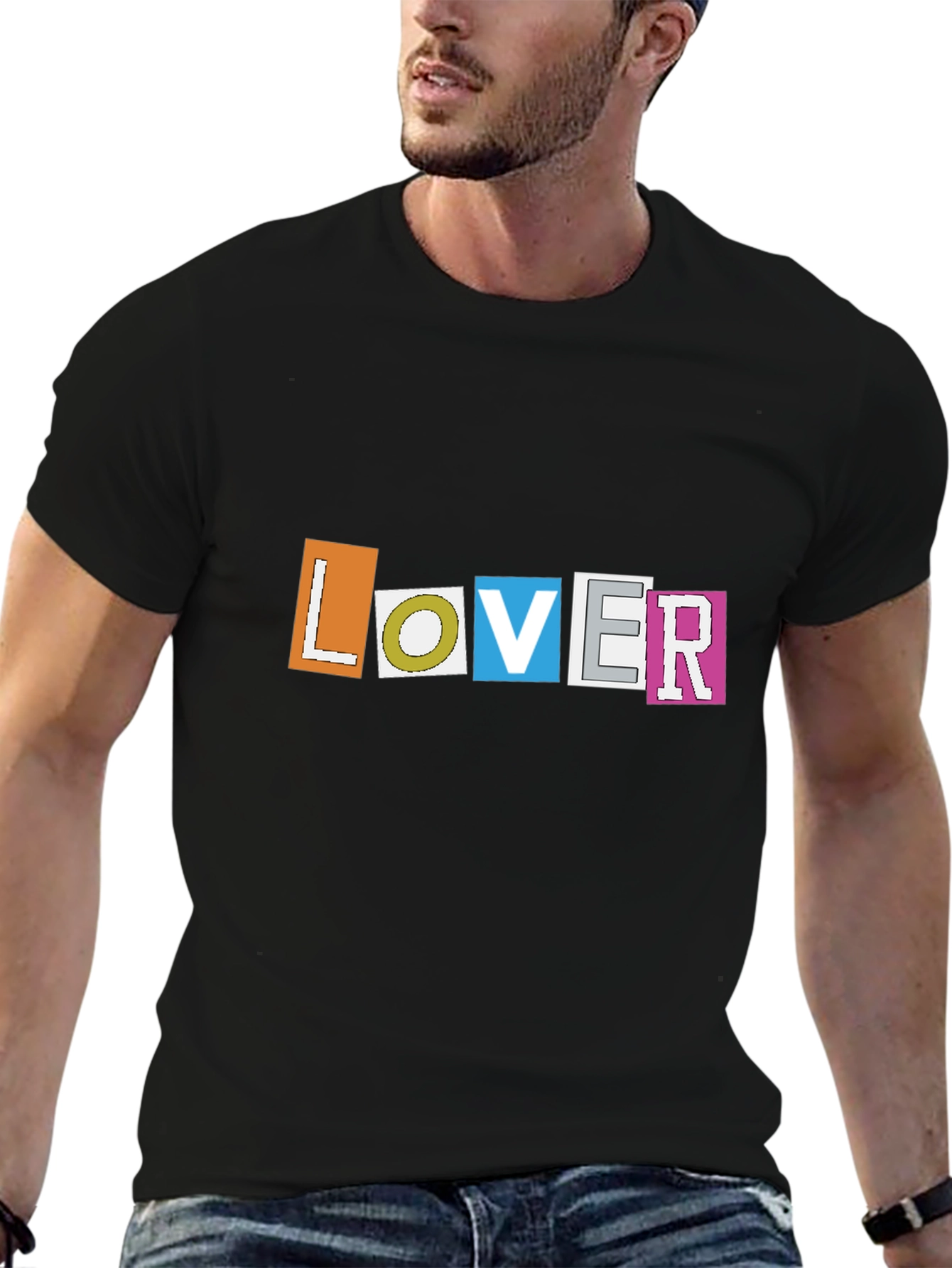 Black Lover Graphic Tee - Stylish Unisex T-Shirt view 6