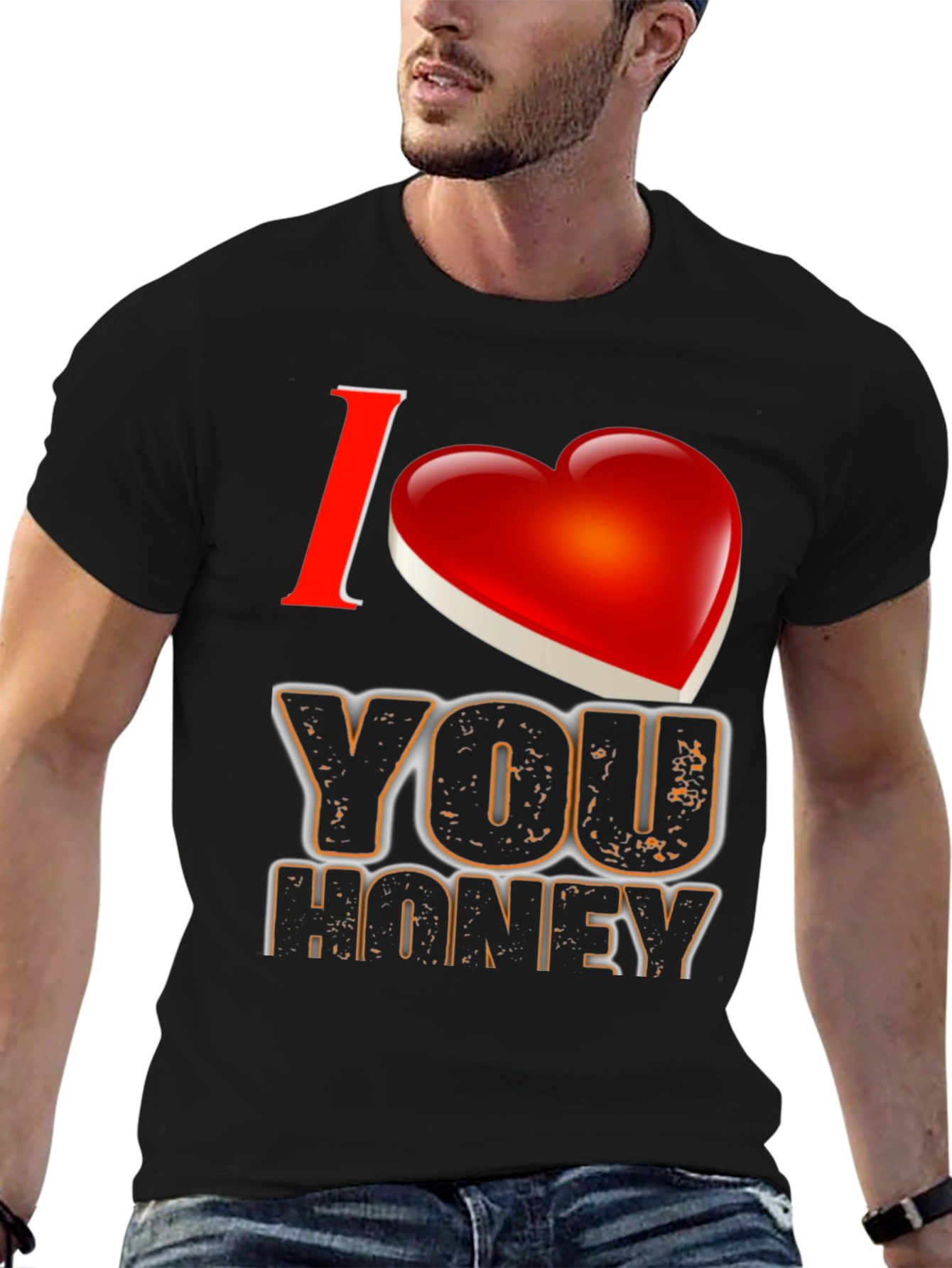 I Heart You Honey - Graphic Tee - 6