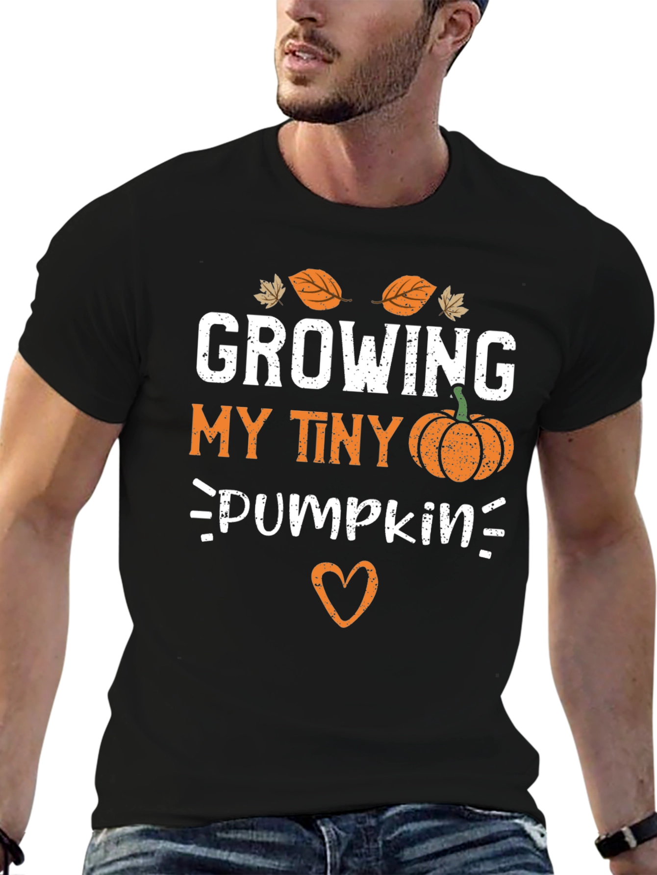 Growing My Tiny Pumpkin T-Shirt - Fall Pregnancy - 6