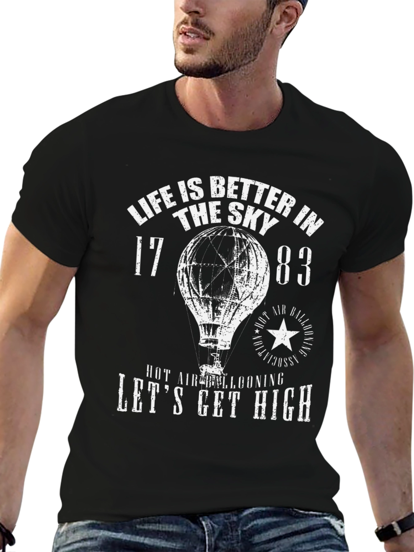 Black Life is Better in the Sky Tee view 6