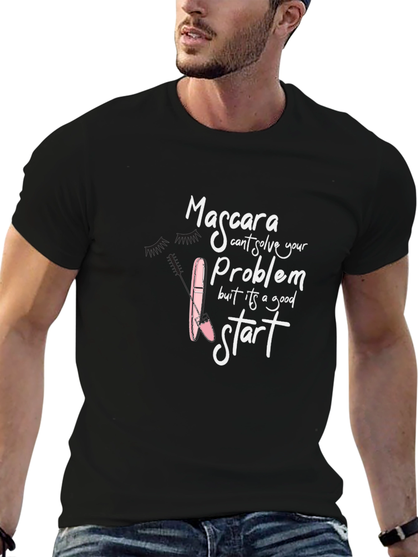 Mascara Problem T-Shirt - Funny Makeup Lover Tee - 6