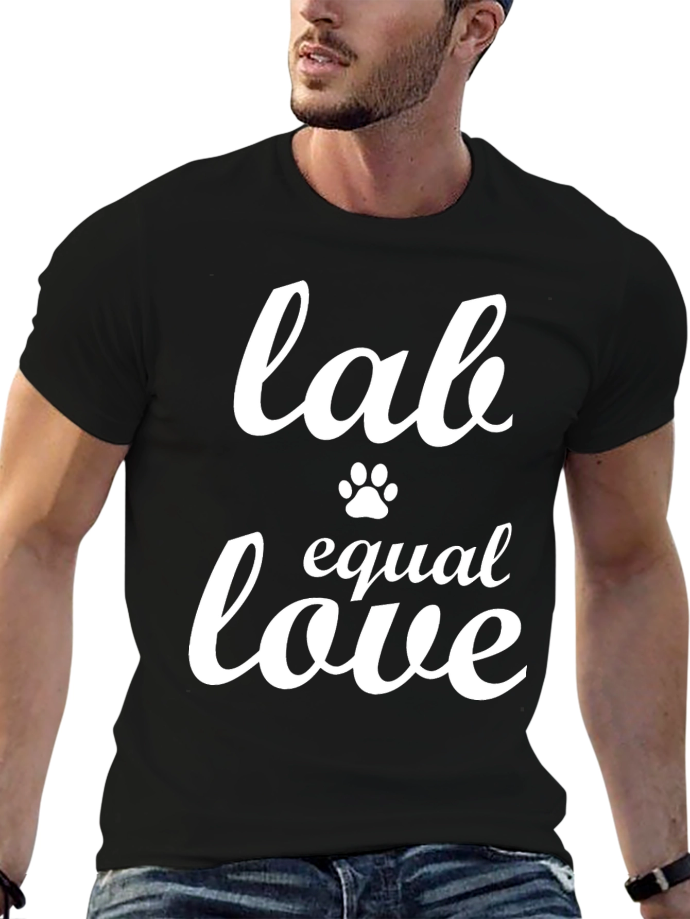 Black Lab Equal Love Graphic T-Shirt view 6