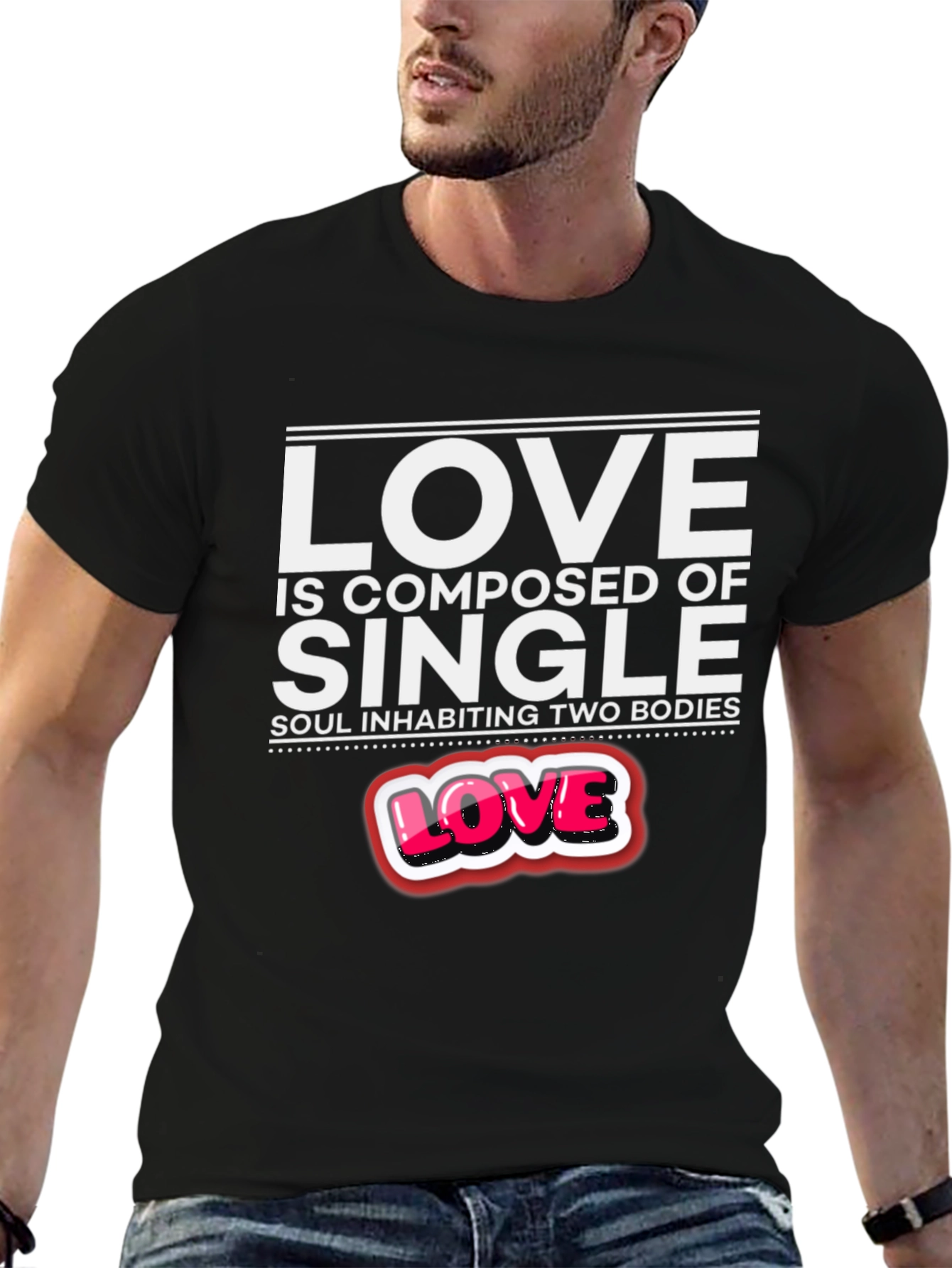 Black Love is Composed Of Single Soul T-Shirt view 6