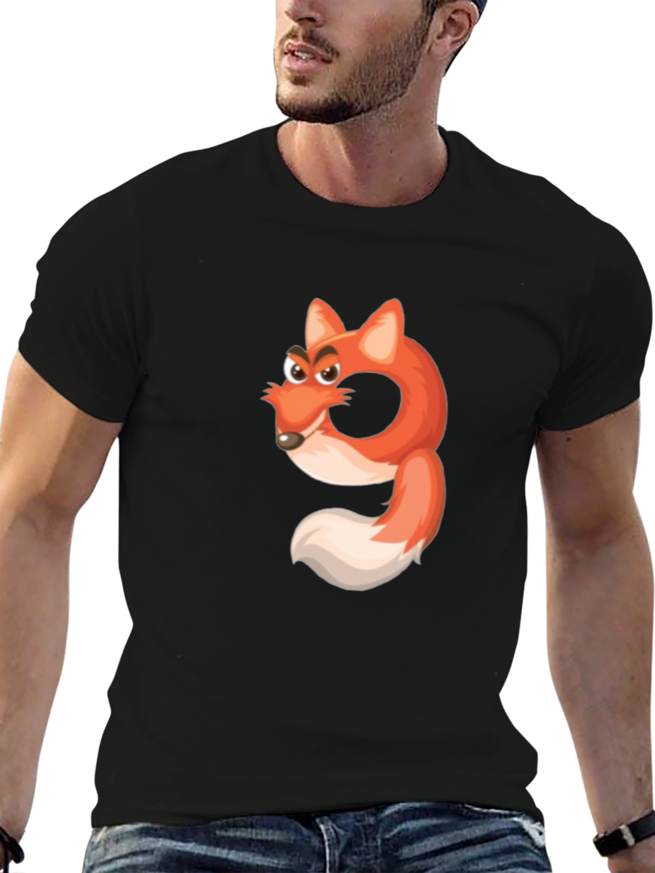 Black Fox Number 9 Graphic Tee view 6