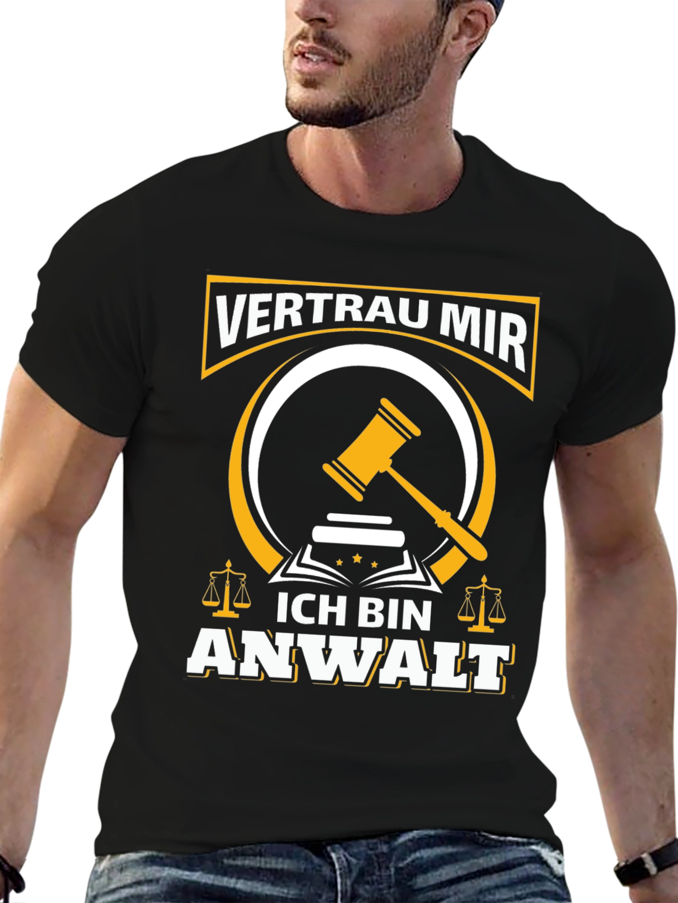 Vertrau Mir Ich Bin Anwalt T-Shirt Lawyer Justice - 6