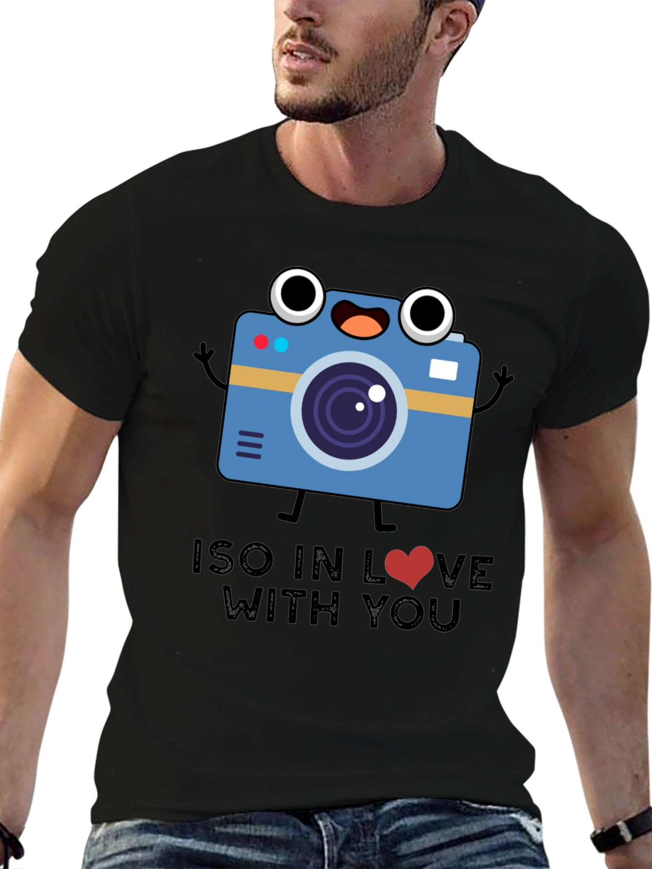 Cute Camera T-Shirt - ISO In Love With You - 6