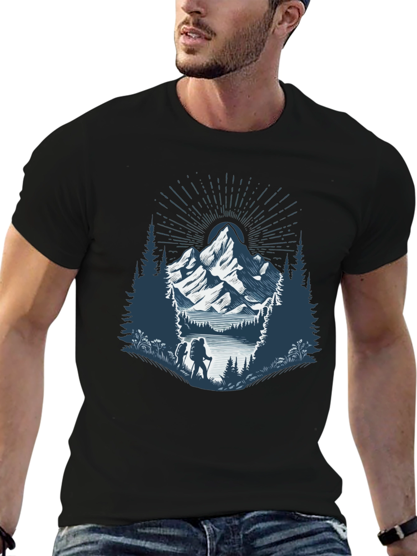 Black Mountain Adventure Graphic Tee view 6