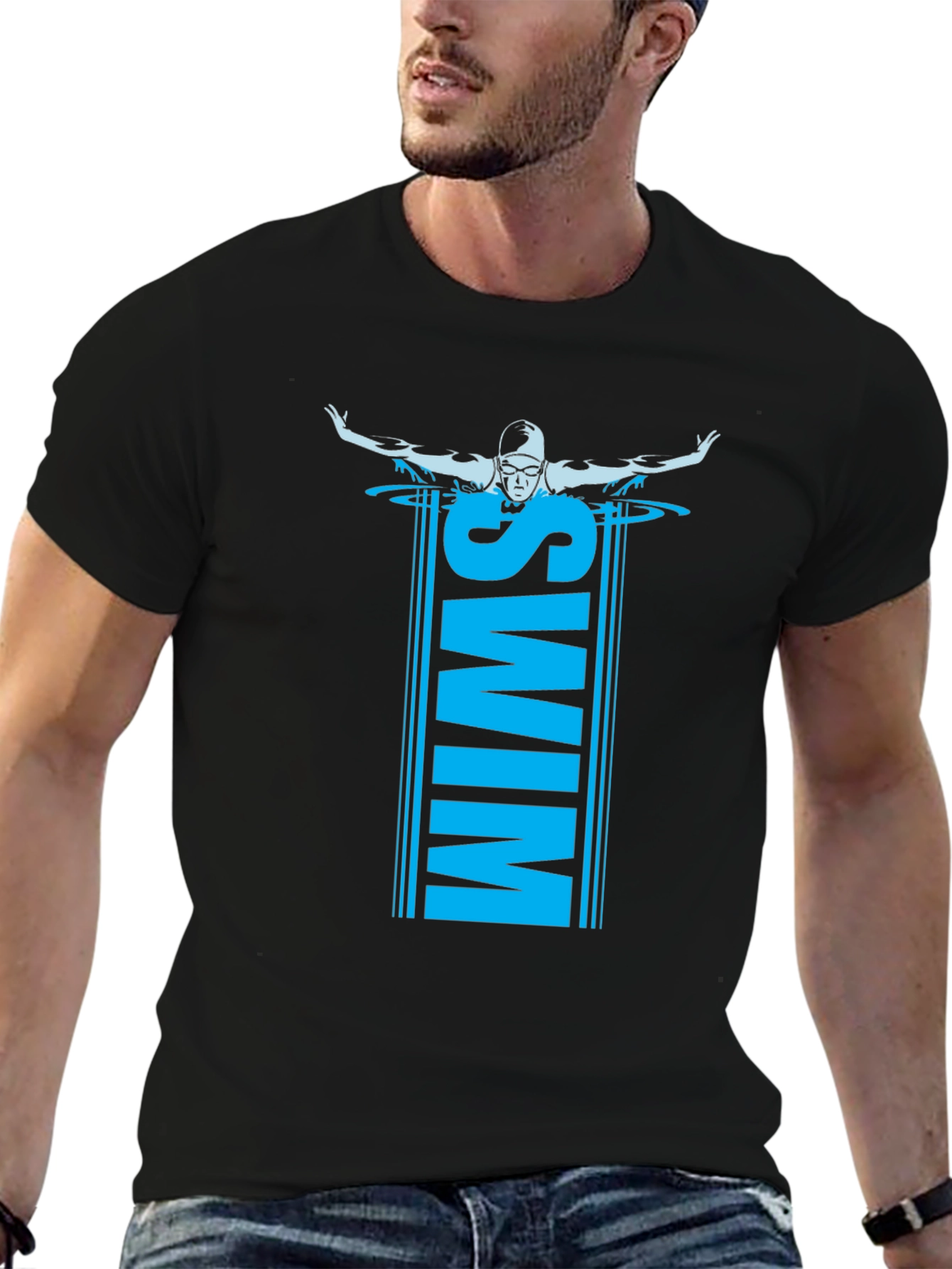 Swim T-Shirt: Athlete Design - 6
