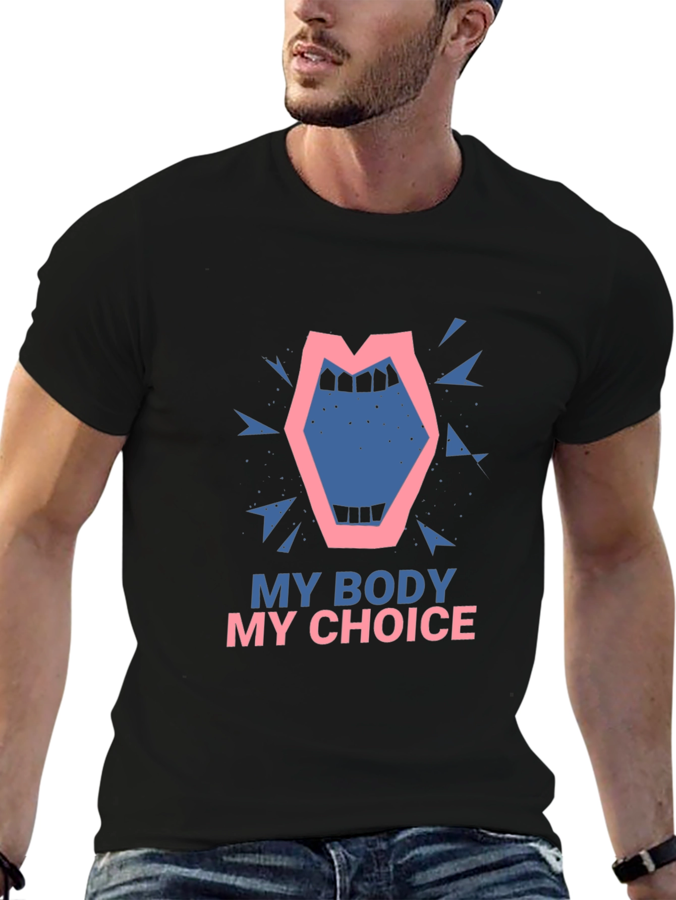 Black My Body, My Choice Graphic Tee view 6