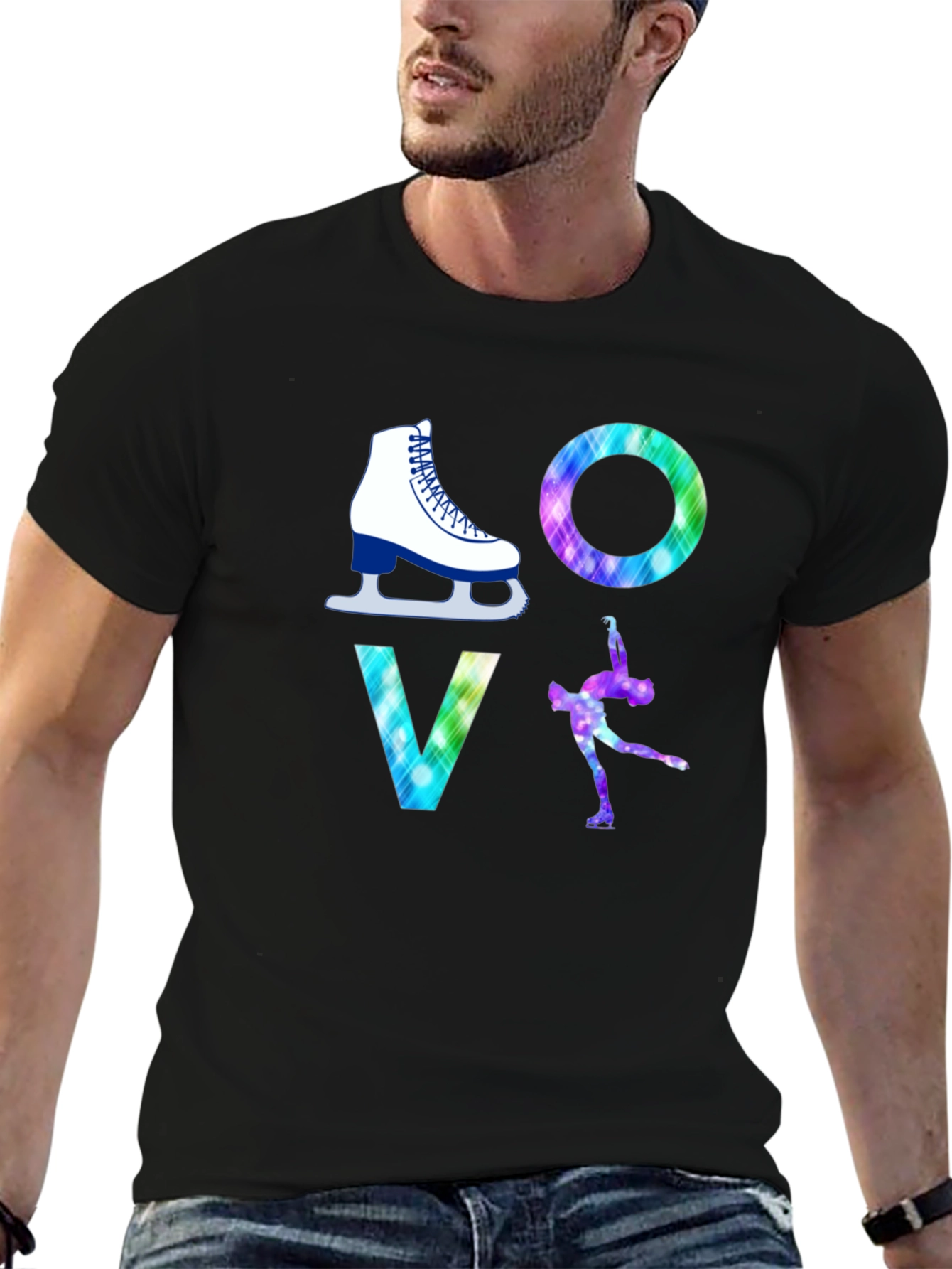 Figure Skating LOVE Graphic Tee - 6