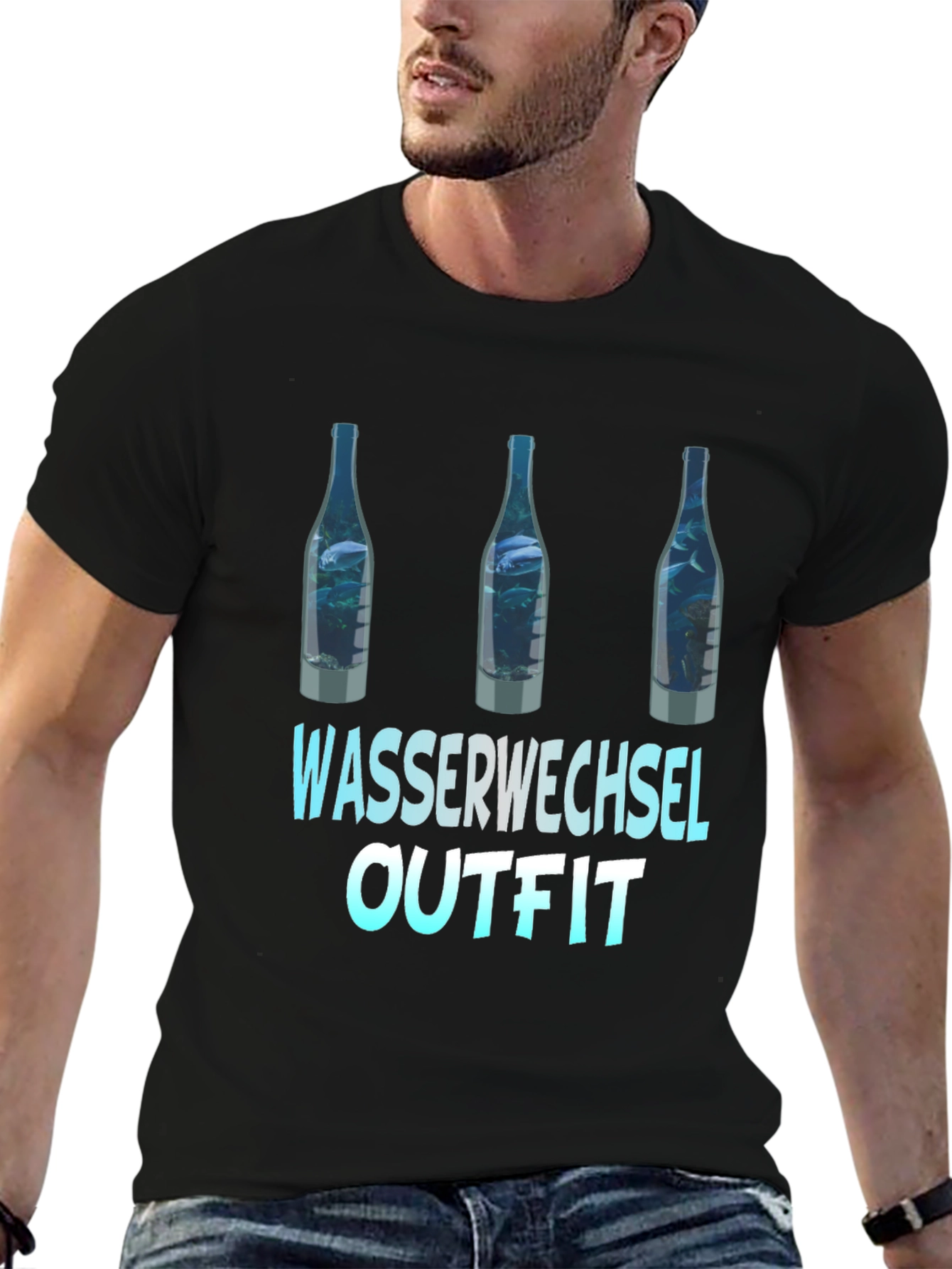 Wasserwechsel Outfit Graphic T-Shirt - Aquarium Lovers Tee - 6