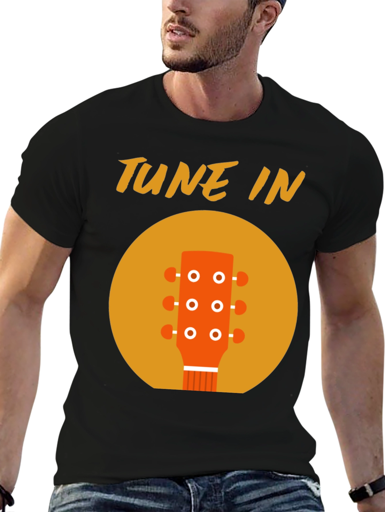 Tune In Guitar Head T-Shirt - 6