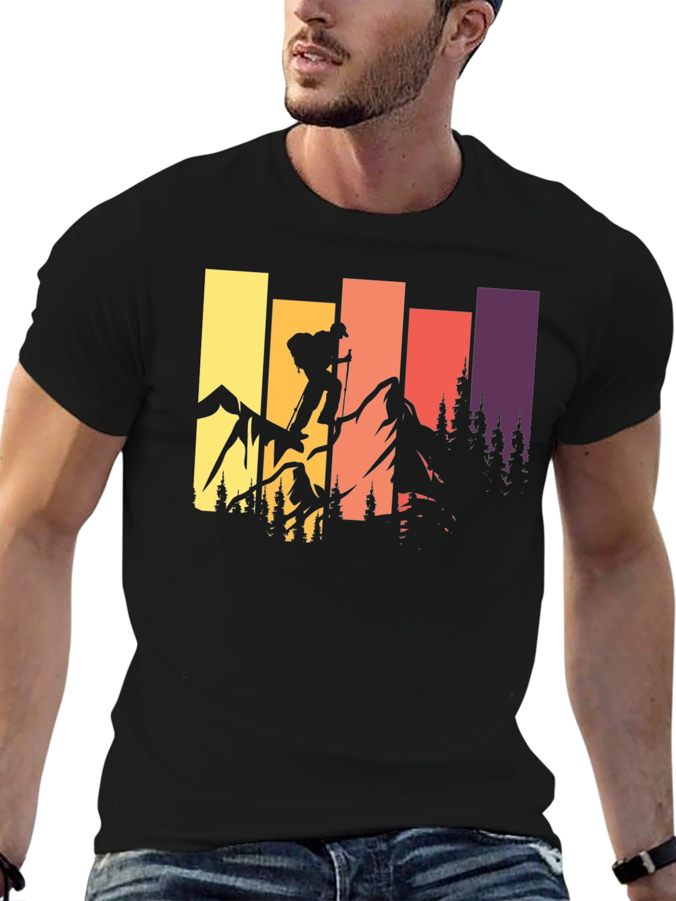 Black Mountain Hiker Graphic Tee - Adventure Ready! view 6