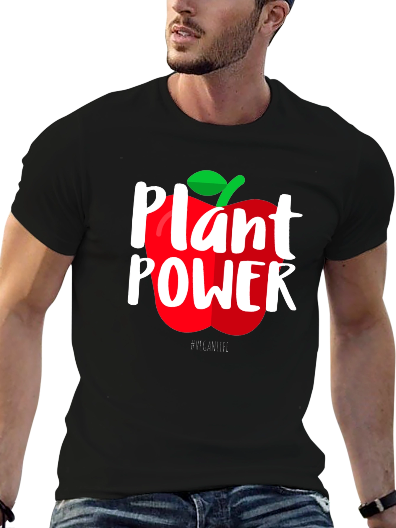 Plant Power Vegan Graphic Tee - 6