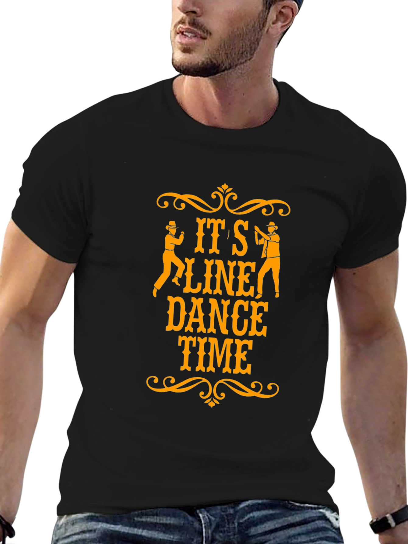Line Dance Time Graphic T-Shirt - 6