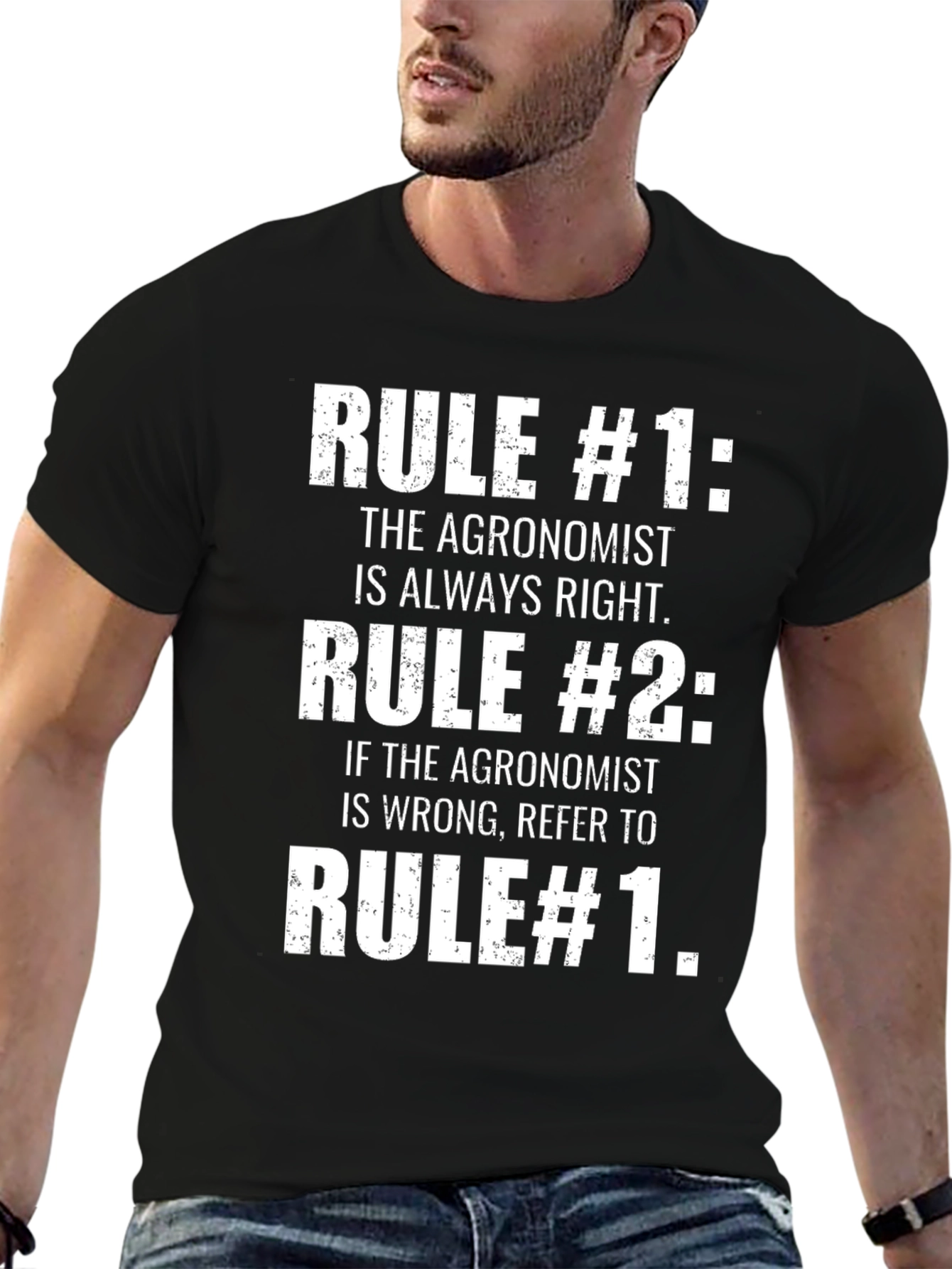 Agronomist Rules T-Shirt - Funny Farming Gift - 6