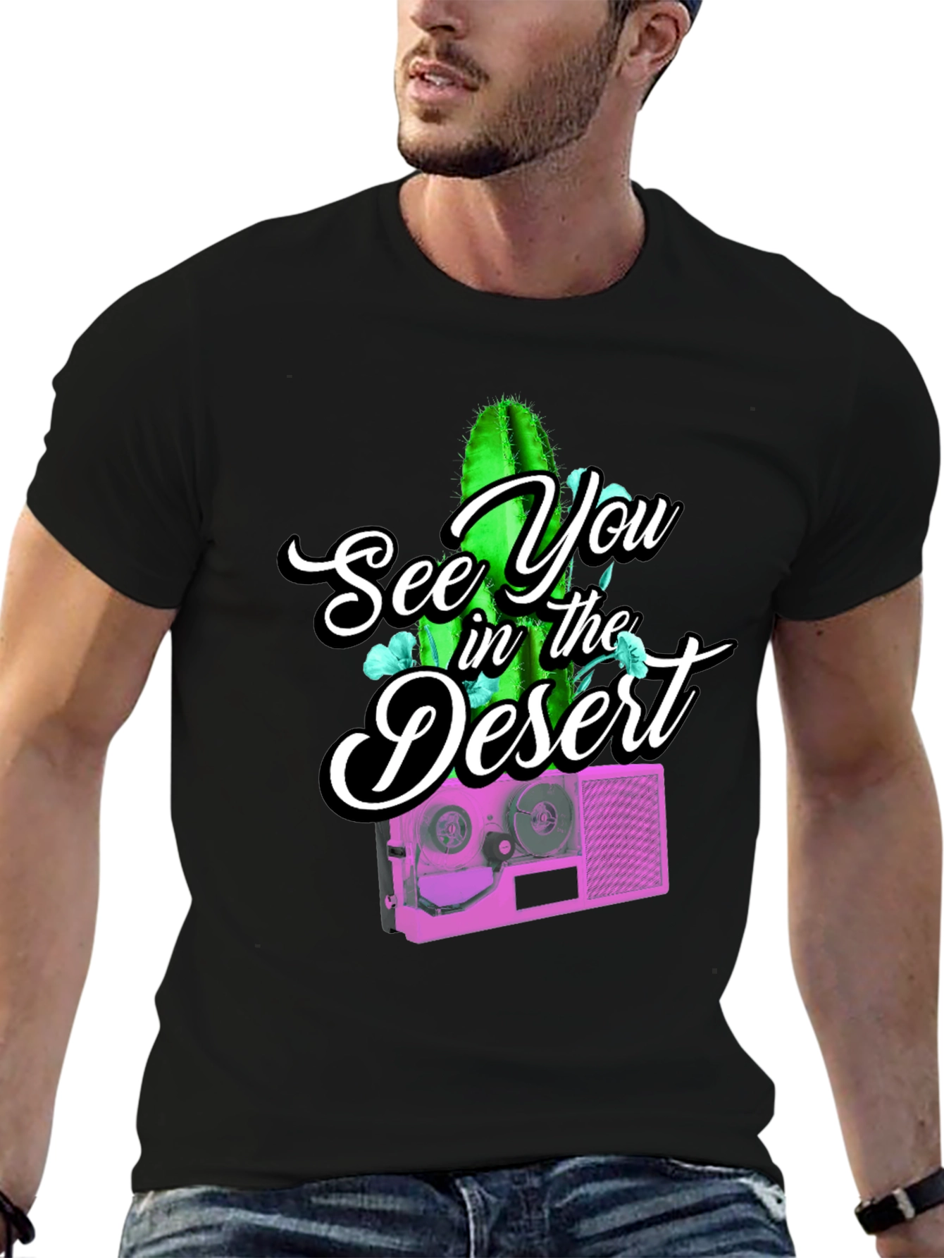 See You in the Desert Graphic T-Shirt - 6
