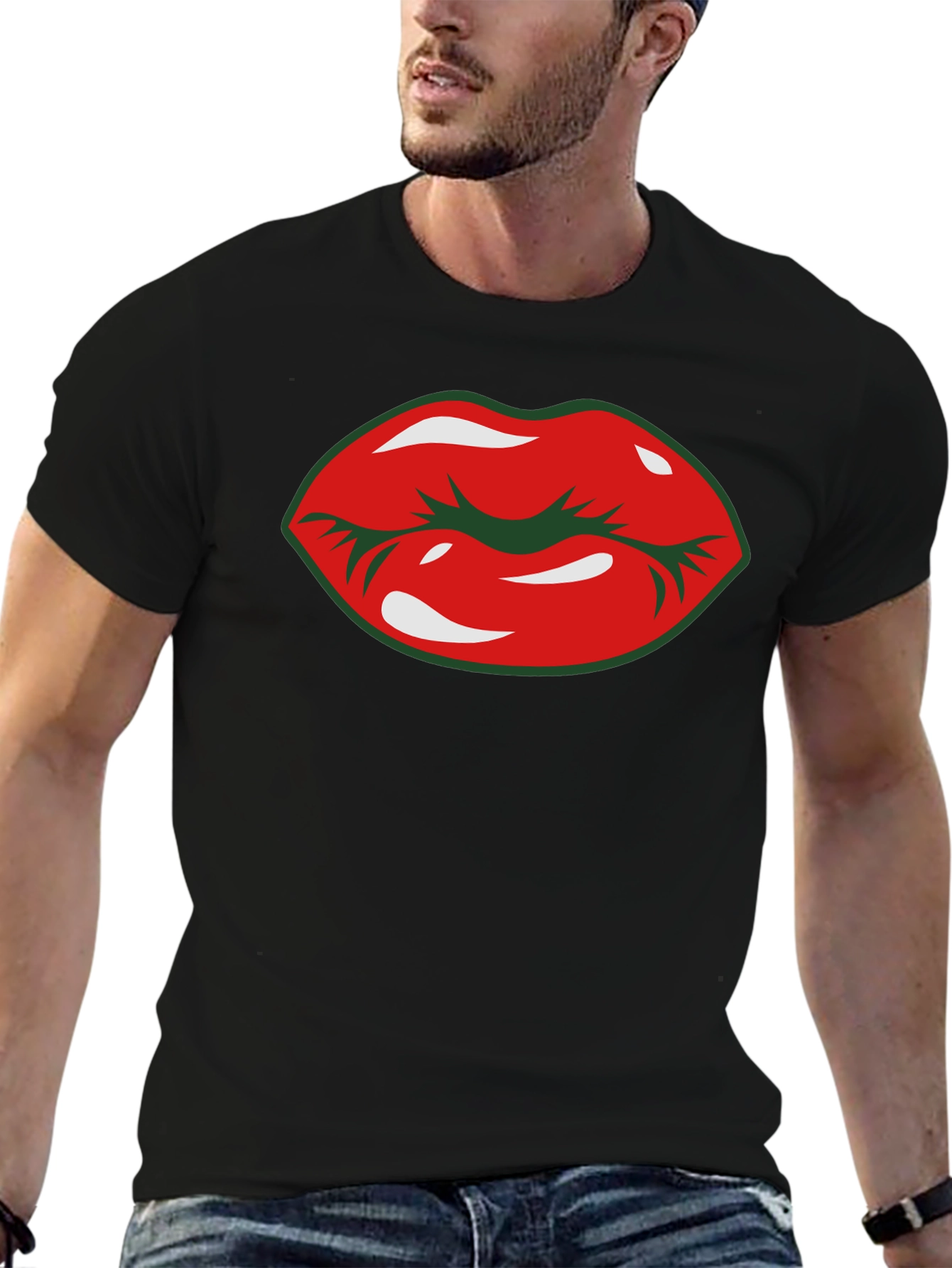 Black Lips Graphic T-Shirt - Black view 6