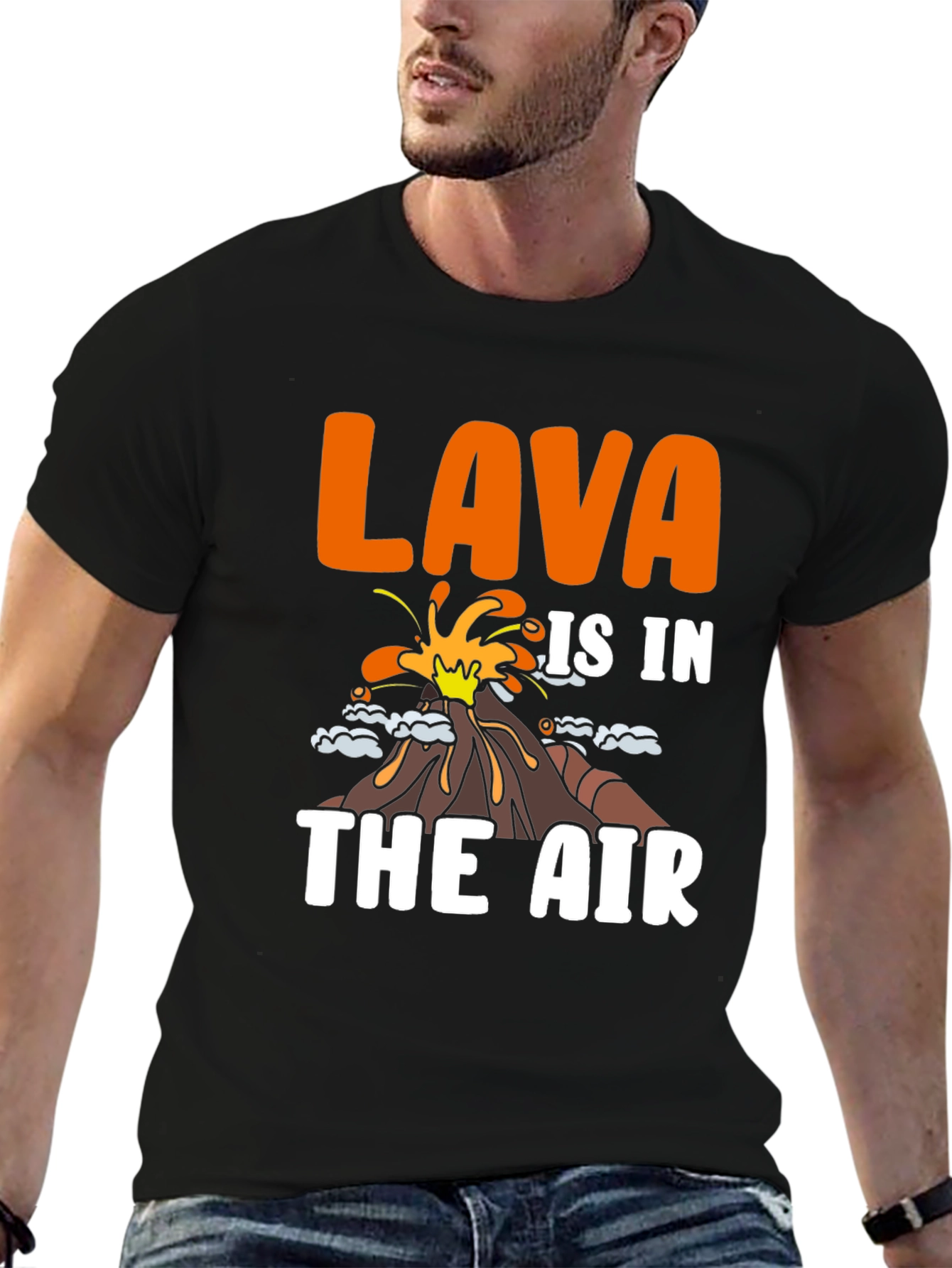 Lava is in the Air Graphic T-Shirt - 6