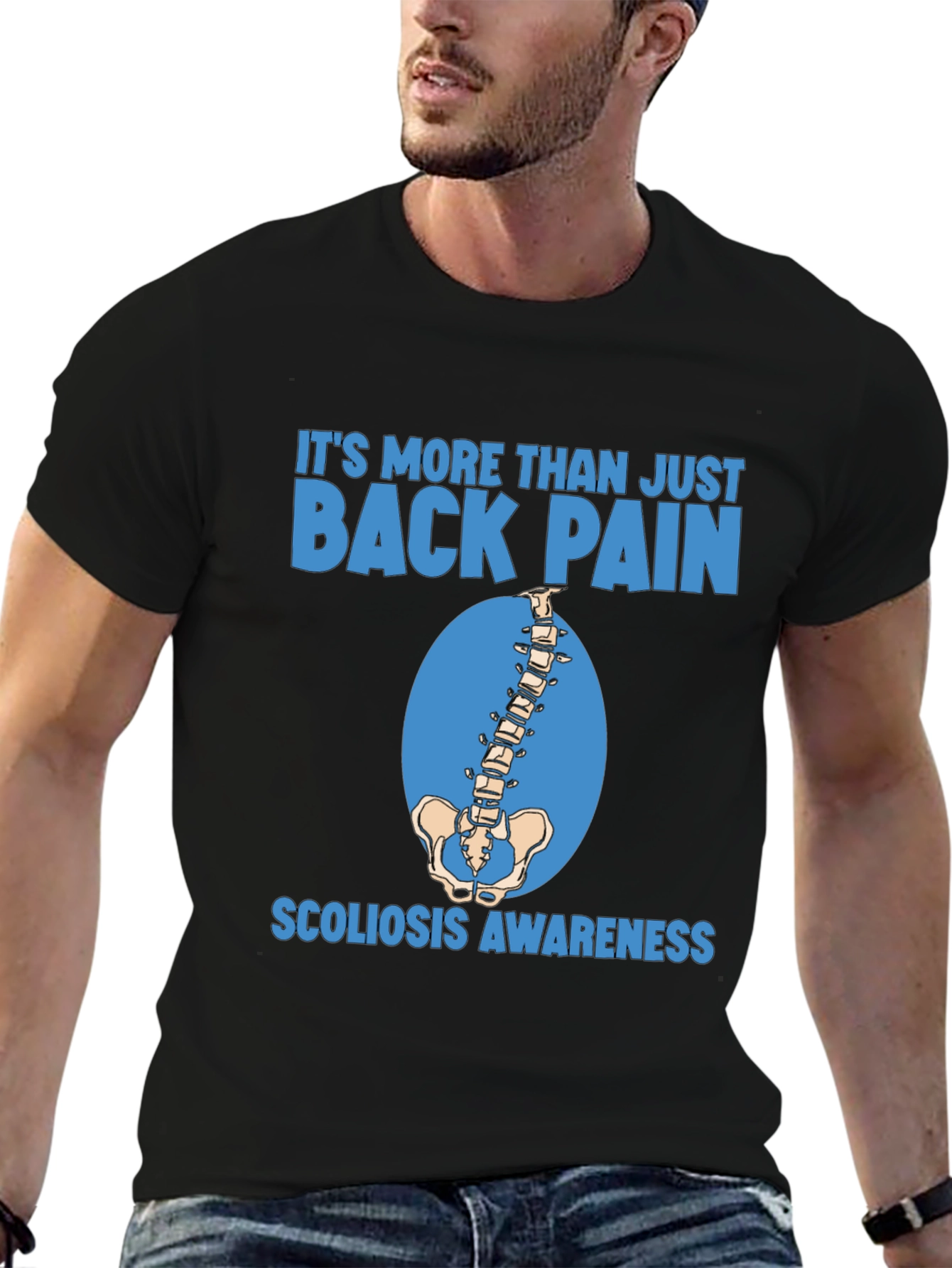 Scoliosis Awareness T-Shirt - More Than Back Pain - 6