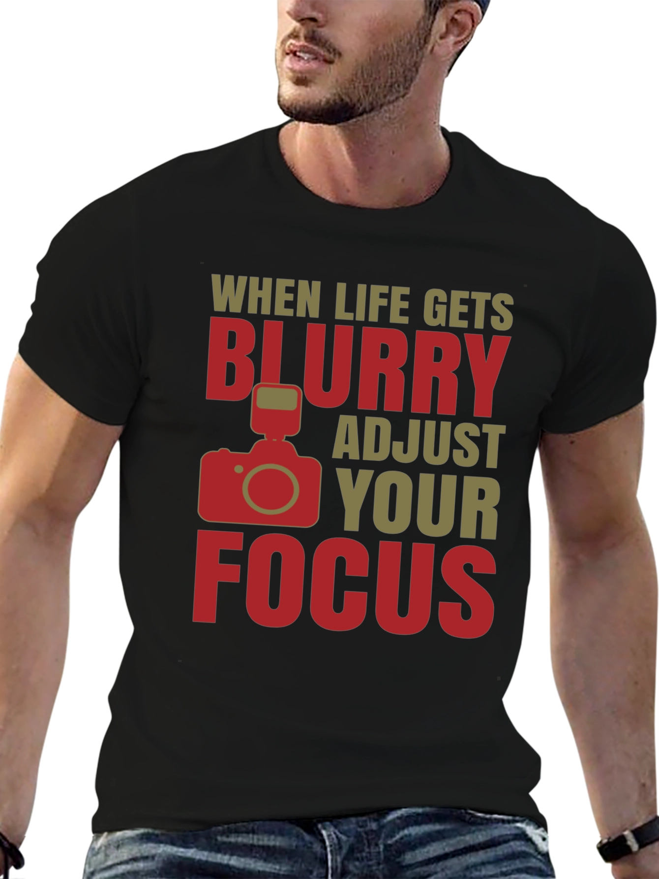 Adjust Your Focus T-Shirt - Photographer Gift - 6