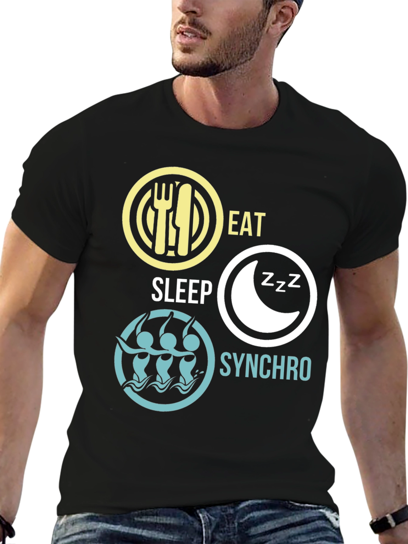 Eat Sleep Synchro T-Shirt - 6