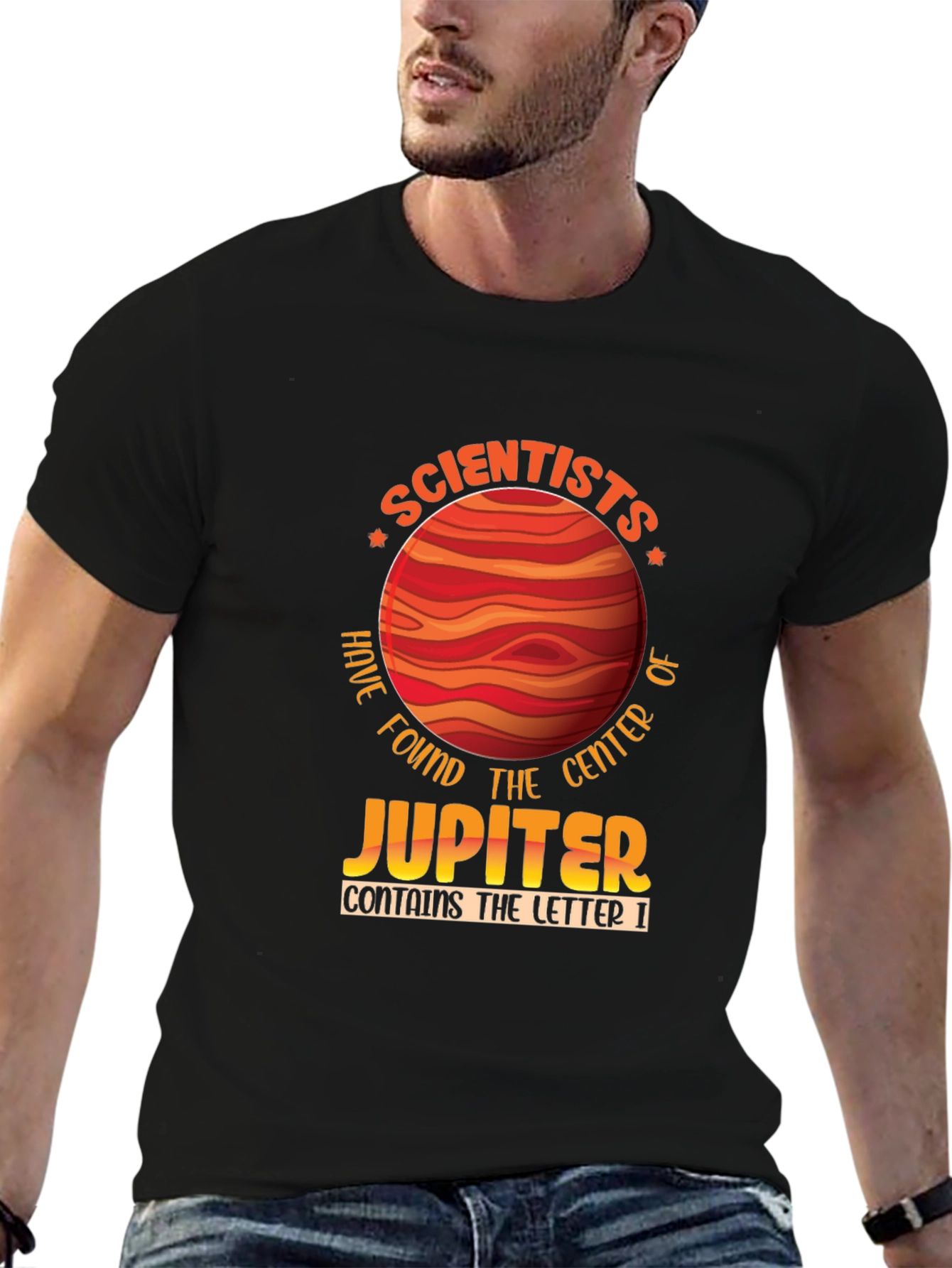 Black Scientists Found Jupiter T-Shirt view 6