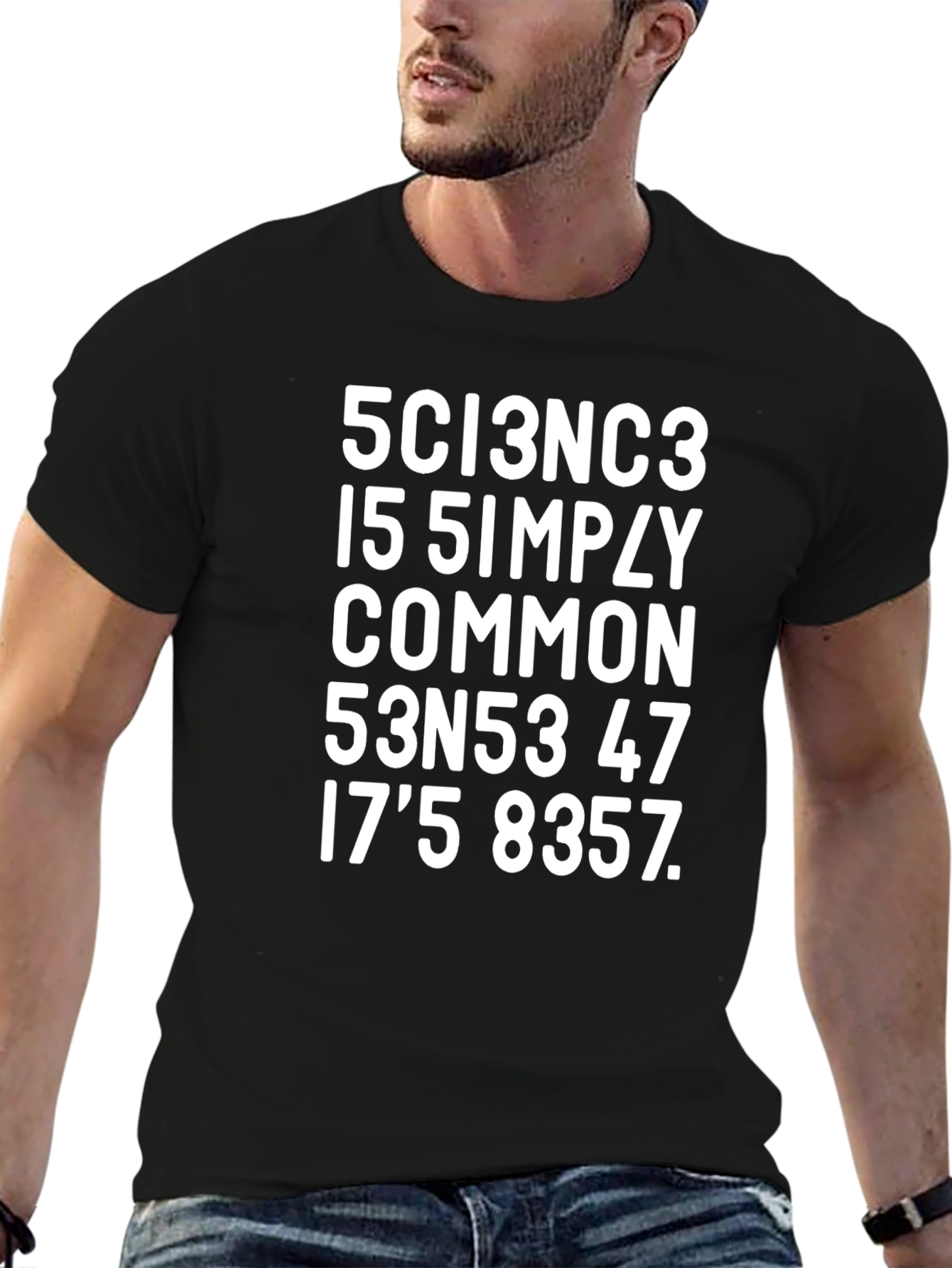 Black Science Common Sense T-Shirt view 6