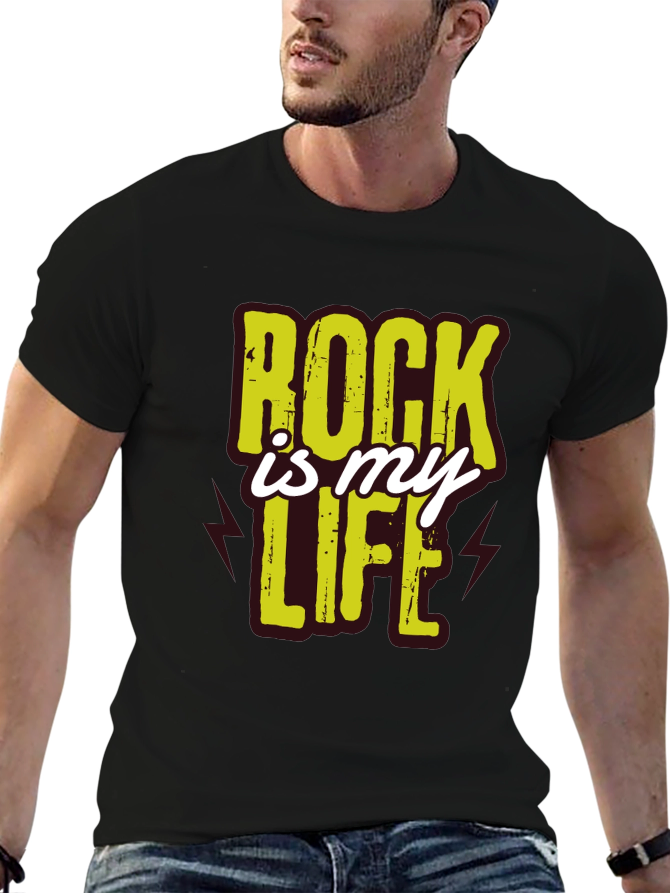 Black Rock Is My Life Graphic Tee view 6