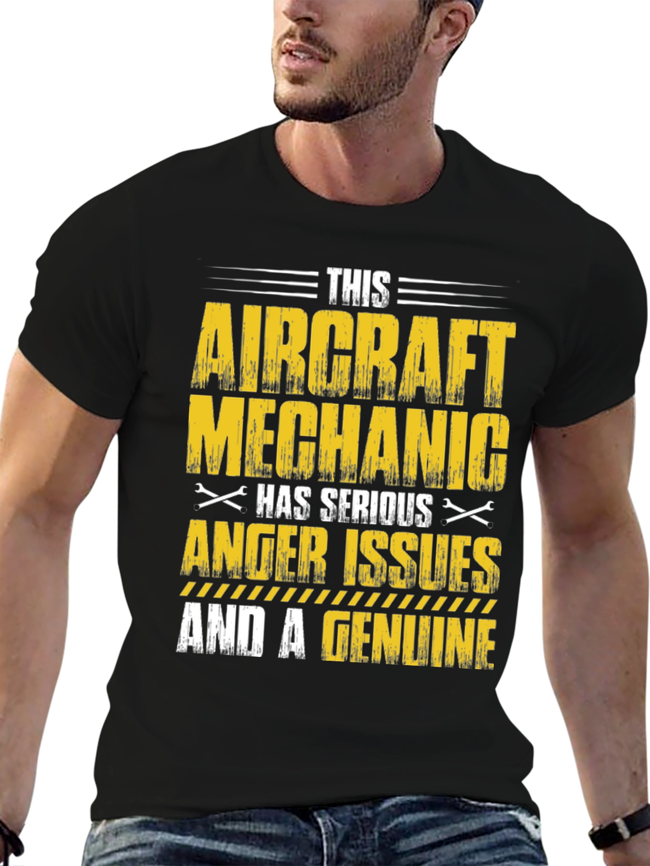 Aircraft Mechanic Anger Issues T-Shirt - 6