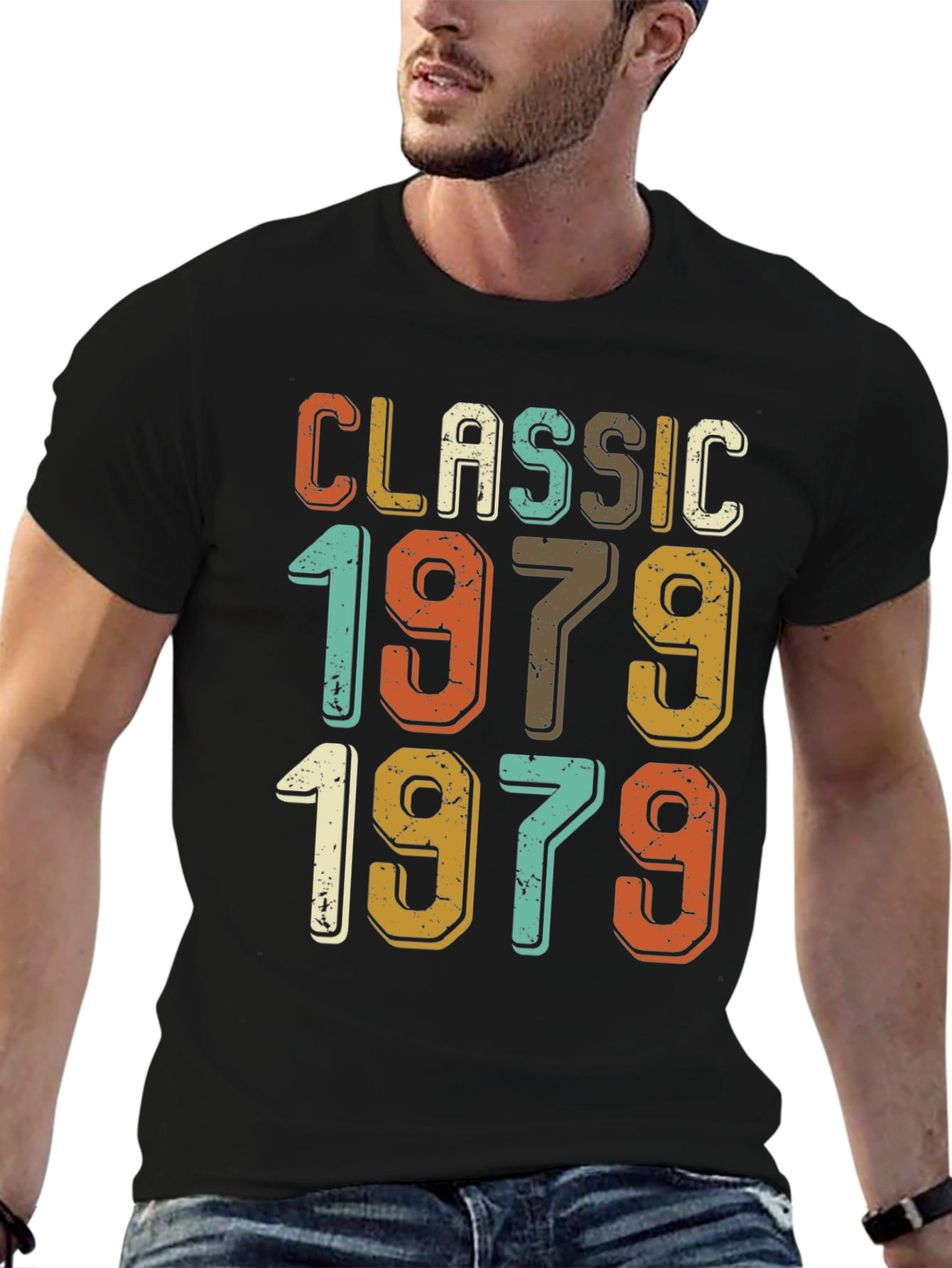 Black Classic 1979 Graphic T-Shirt view 6