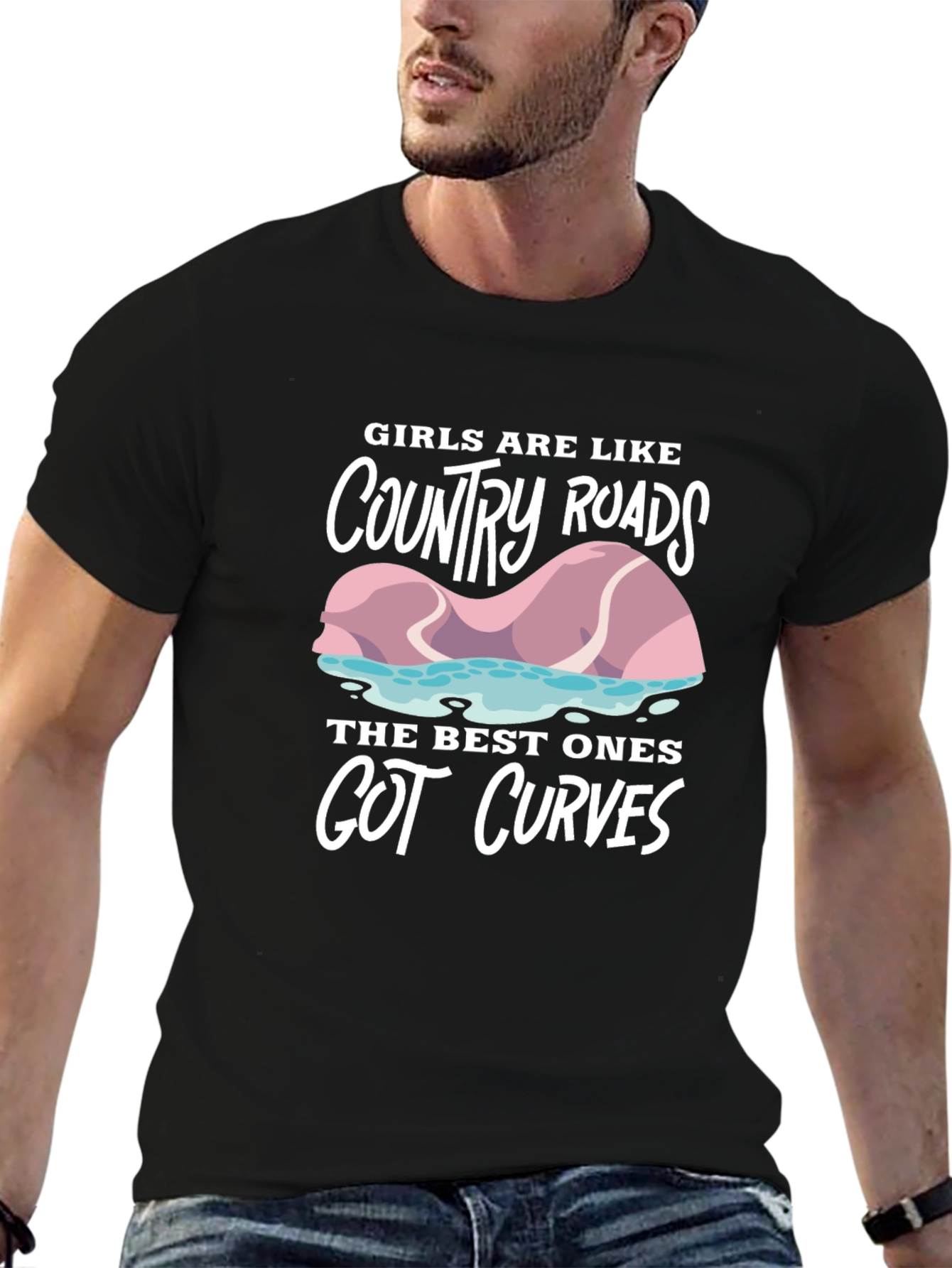 Girls Like Country Roads T-Shirt - 6