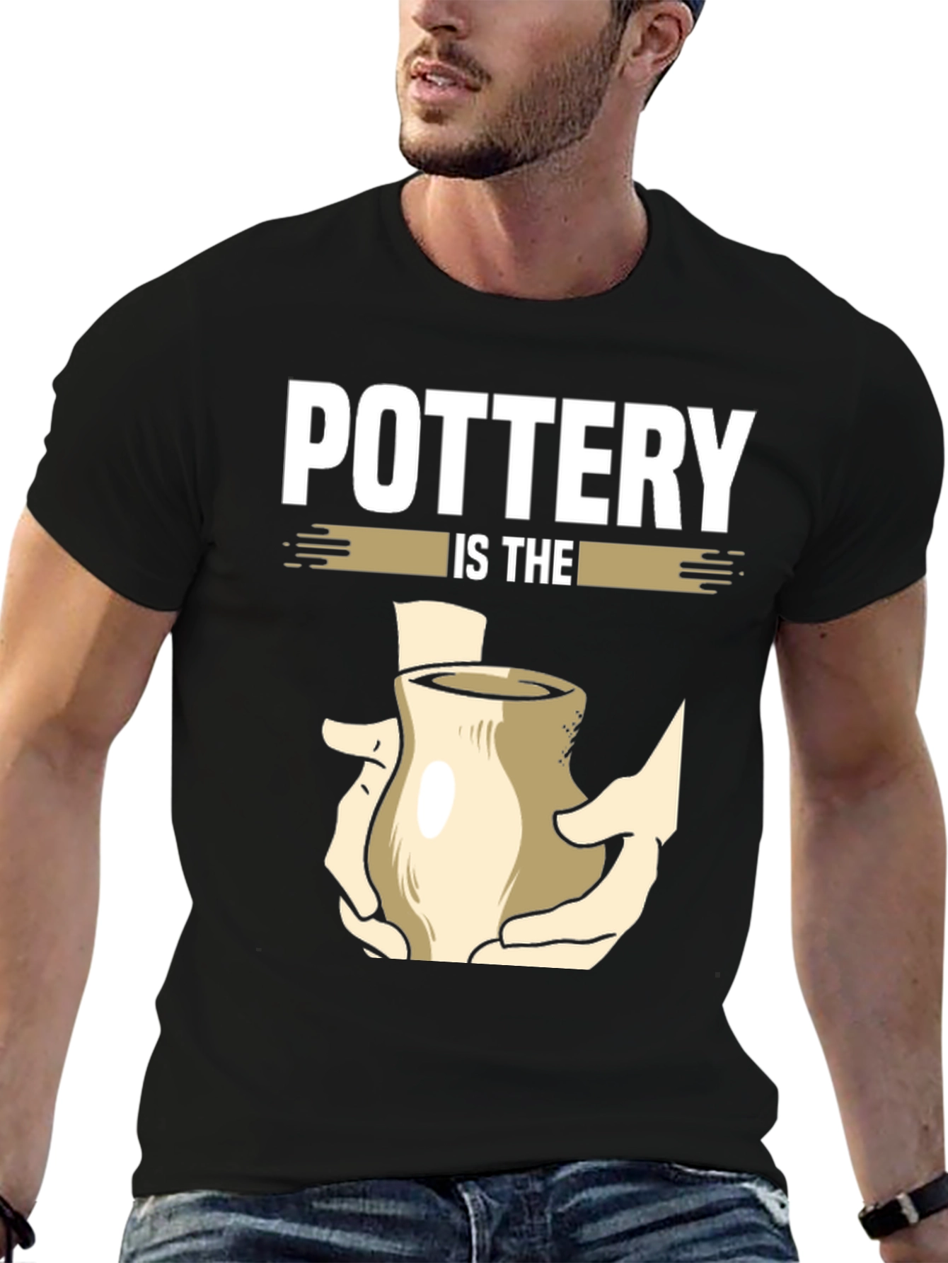 Black Pottery is the Best T-Shirt view 6
