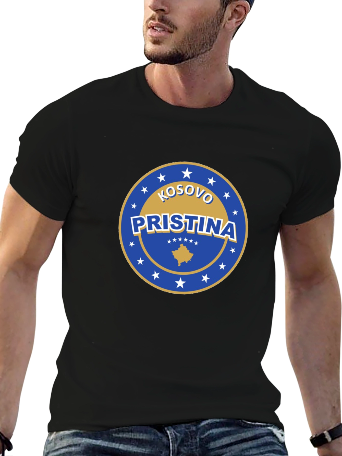 Kosovo Pristina Graphic T-Shirt - 6