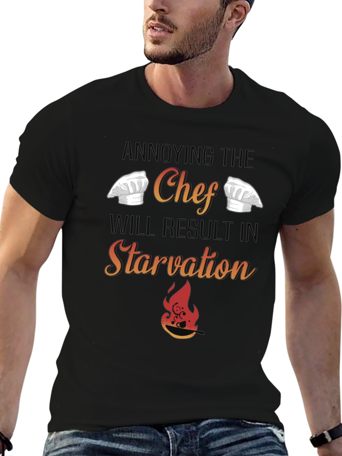 Annoy The Chef Funny Graphic Tee - 6