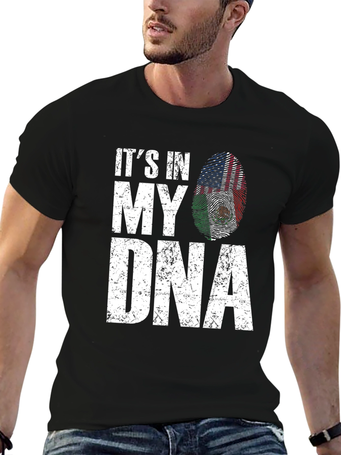 It's In My DNA - Dual Heritage Graphic Tee - 6
