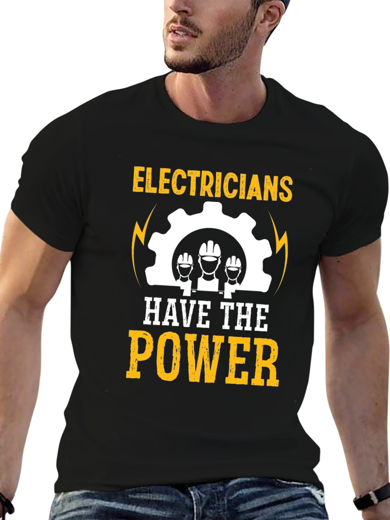 Black Electricians Have the Power T-Shirt view 6