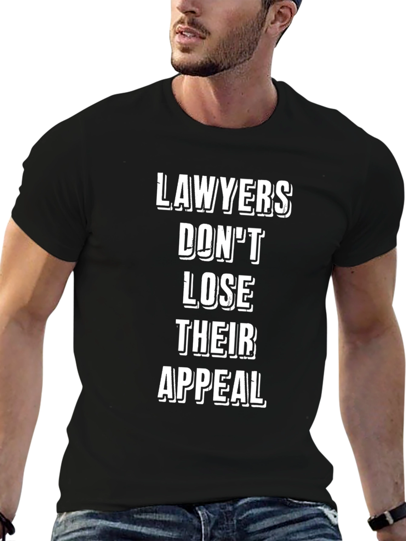 Black Lawyers Don't Lose Their Appeal Graphic T-Shirt view 6