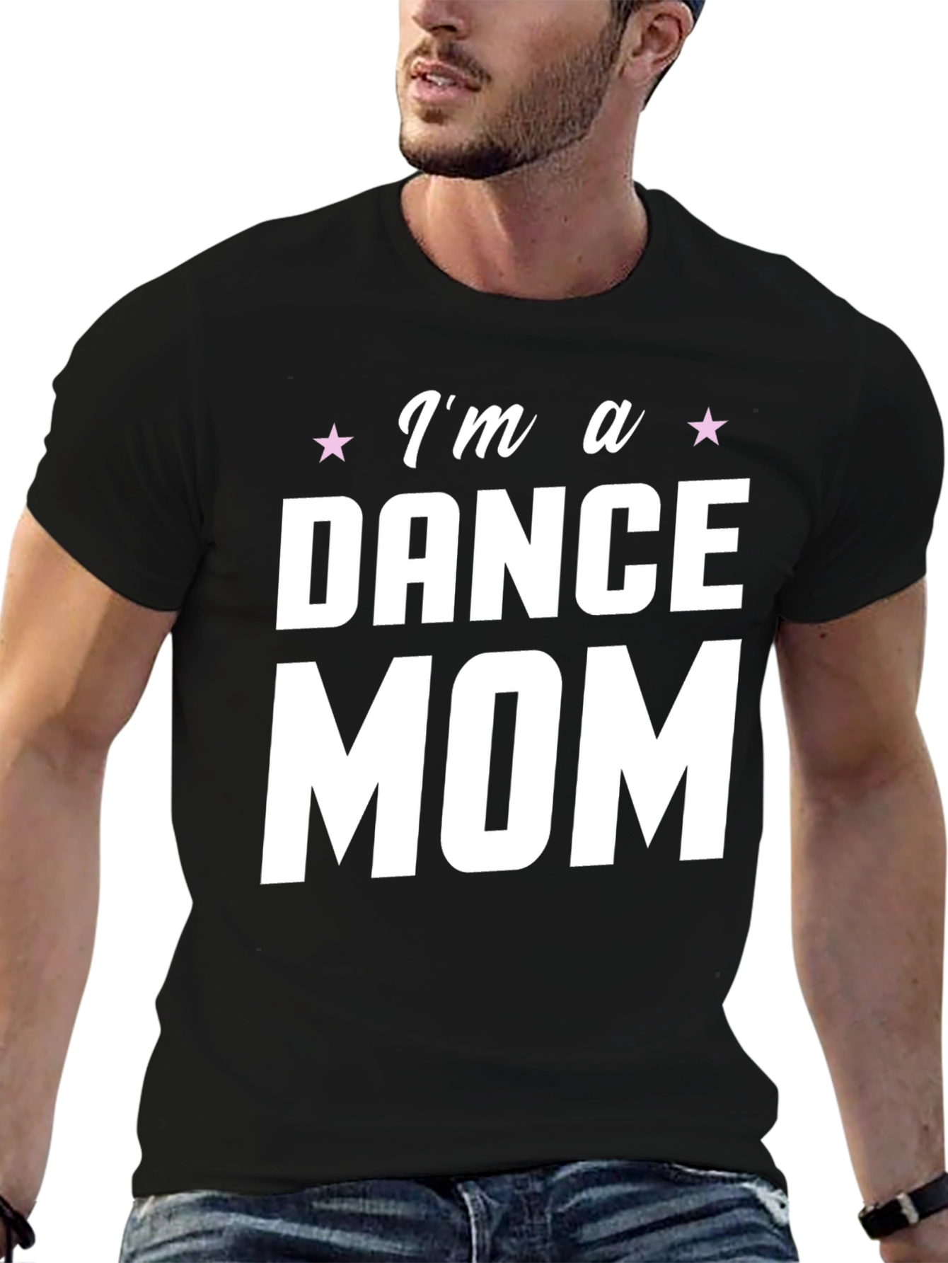 Black I'm a Dance Mom T-Shirt - Black view 6
