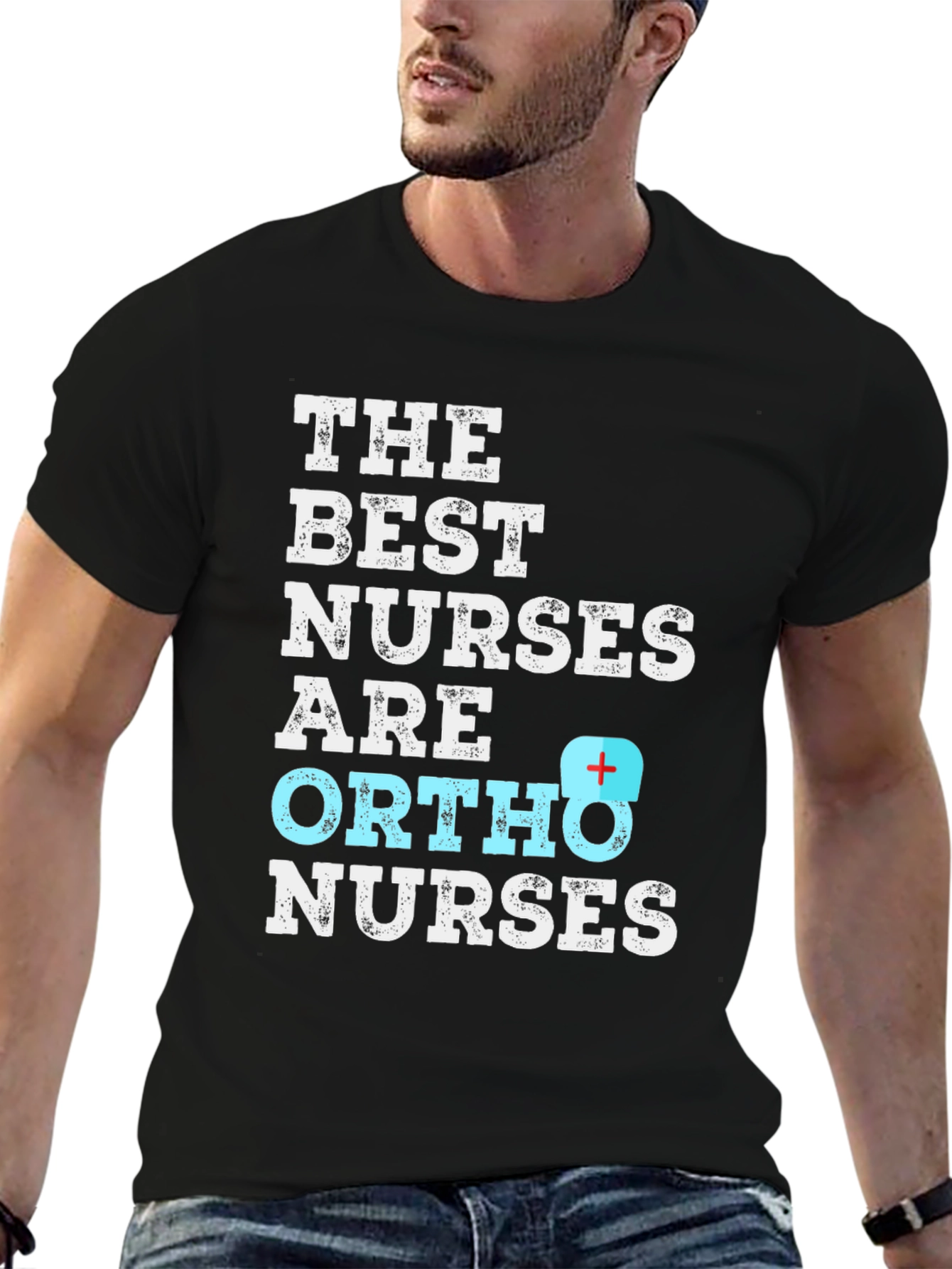 Best Ortho Nurses Graphic Tee - Black - 6