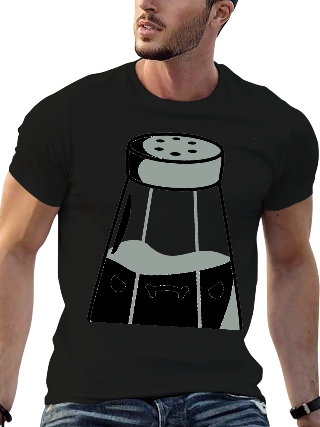 Salt Shaker Graphic Tee - Black - 6