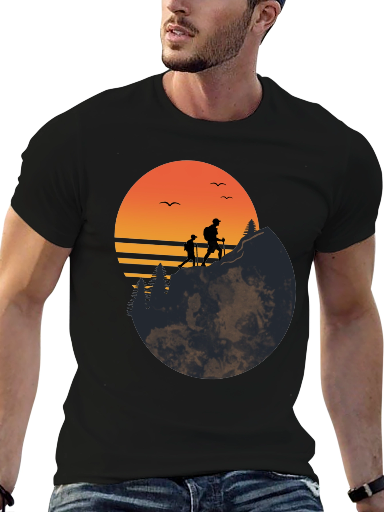 Adventure Sunset Graphic Tee - 6
